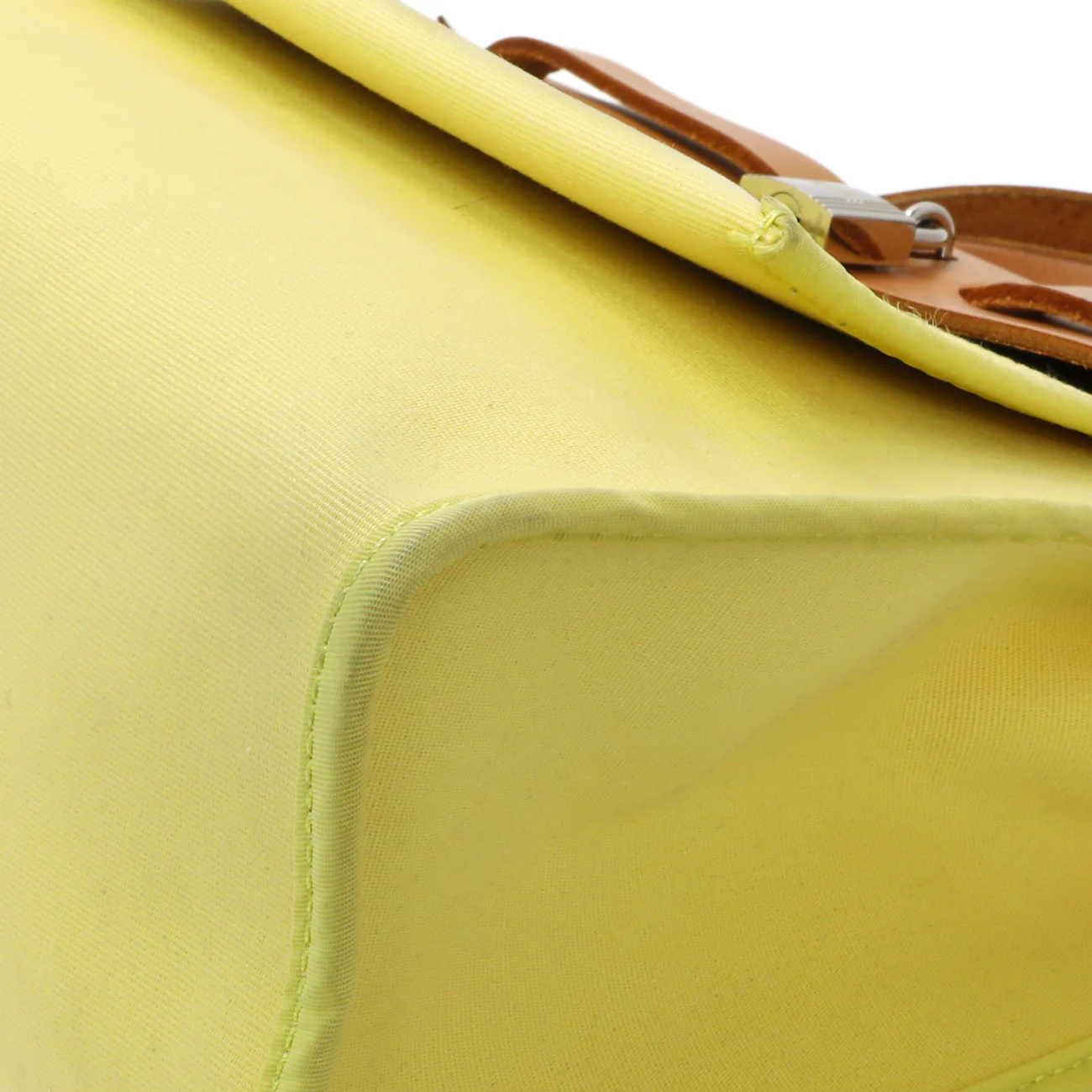 Hermes Vache Hunter Yellow Toile Herbag Zip 31 PM - Image 8