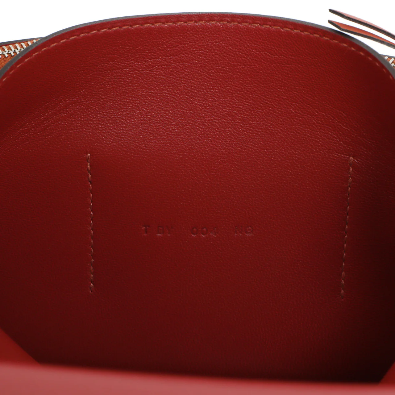 Hermes Vermillion Swift Leather Dogon Duo Wallet - Image 10
