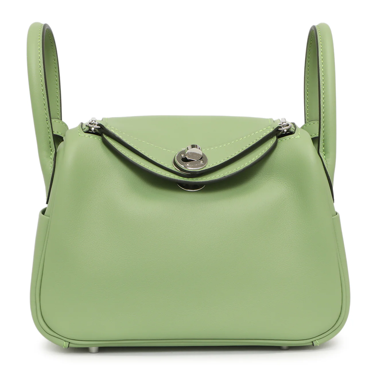 Hermes Vert Criquet Swift Mini Lindy 20 - Image 2