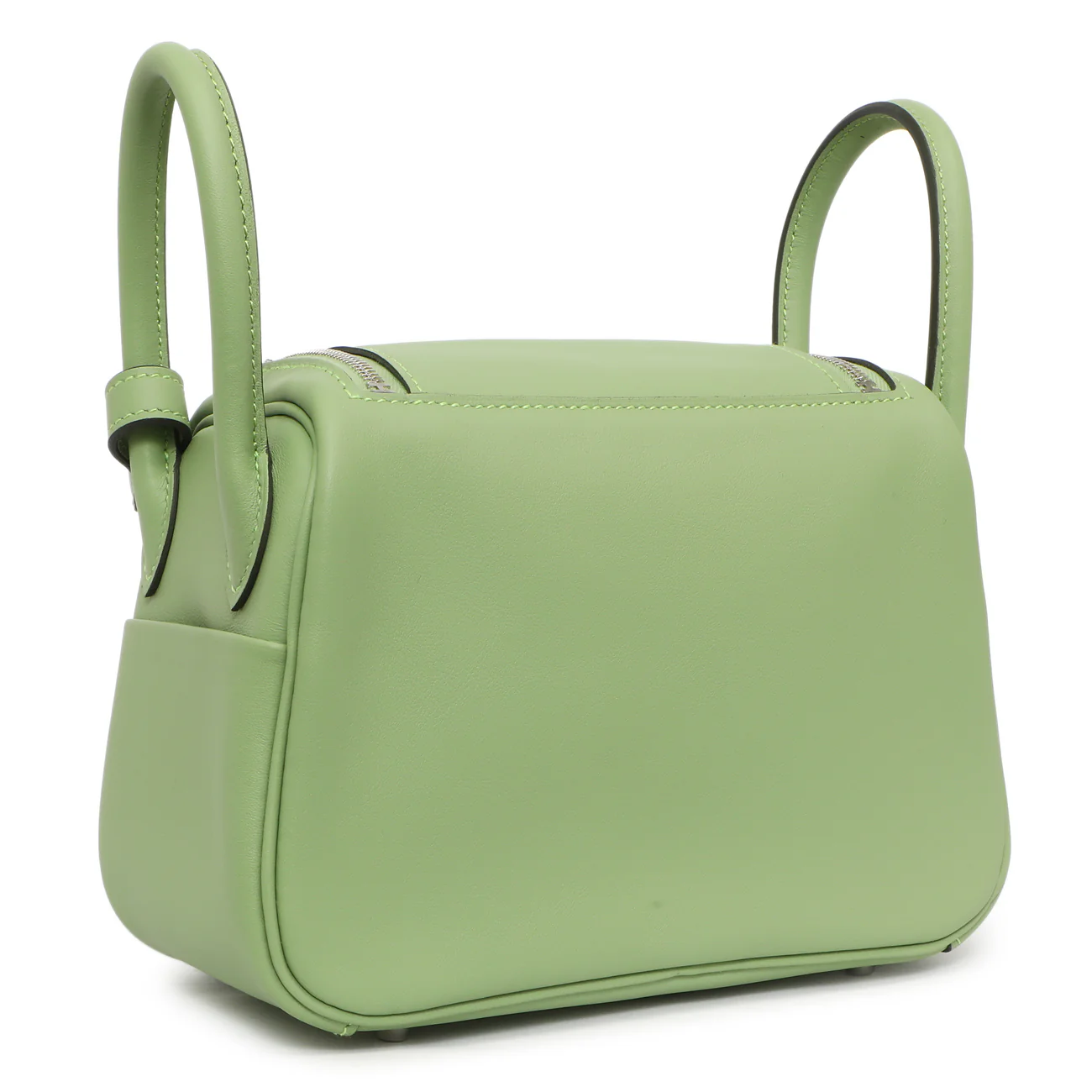 Hermes Vert Criquet Swift Mini Lindy 20 - Image 3