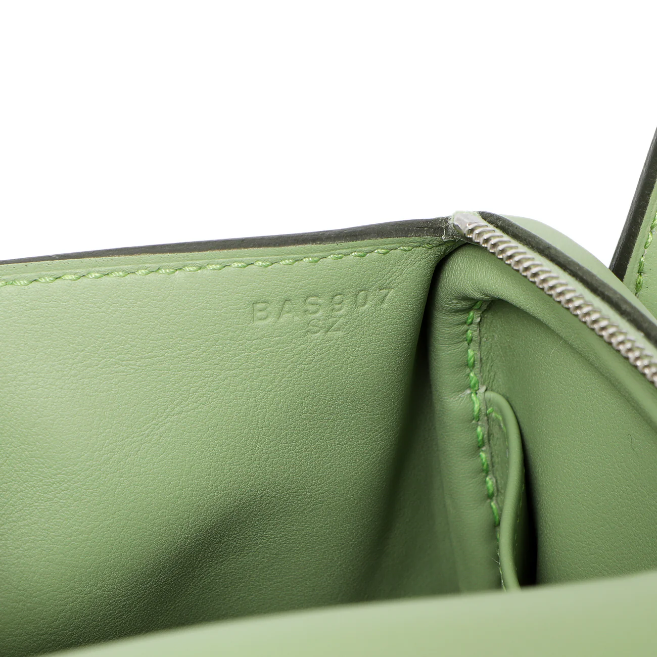 Hermes Vert Criquet Swift Mini Lindy 20 - Image 7