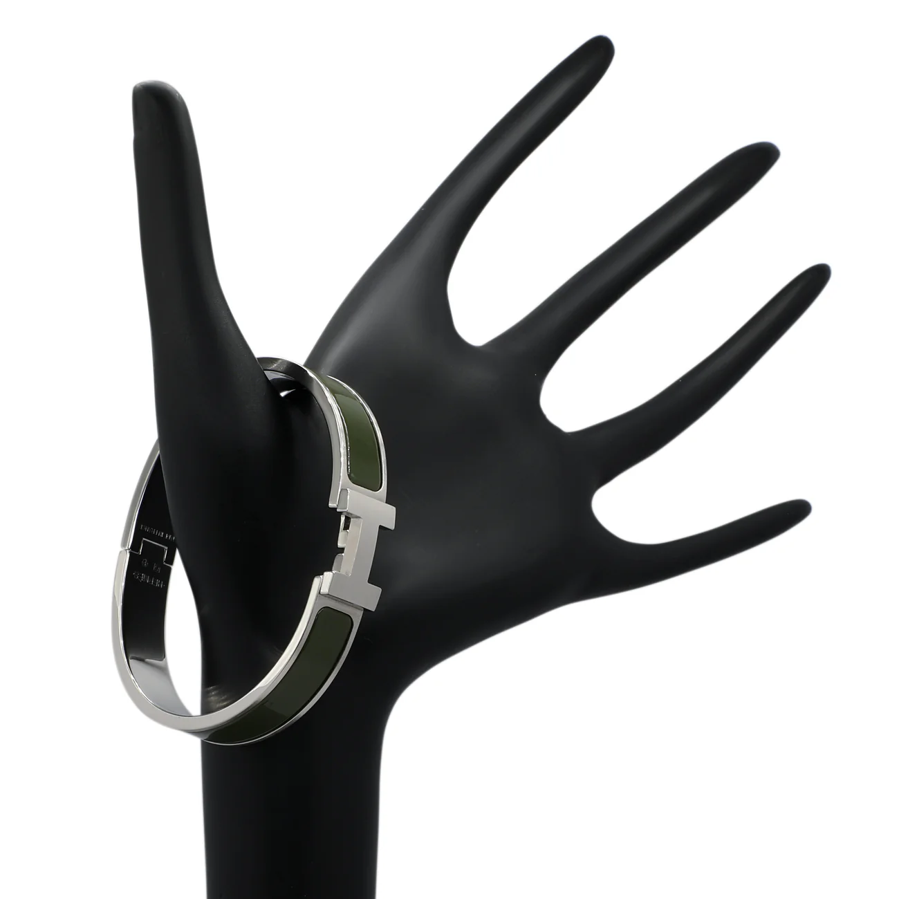 Hermes Vert De Gris Clic HH Bracelet - Image 3