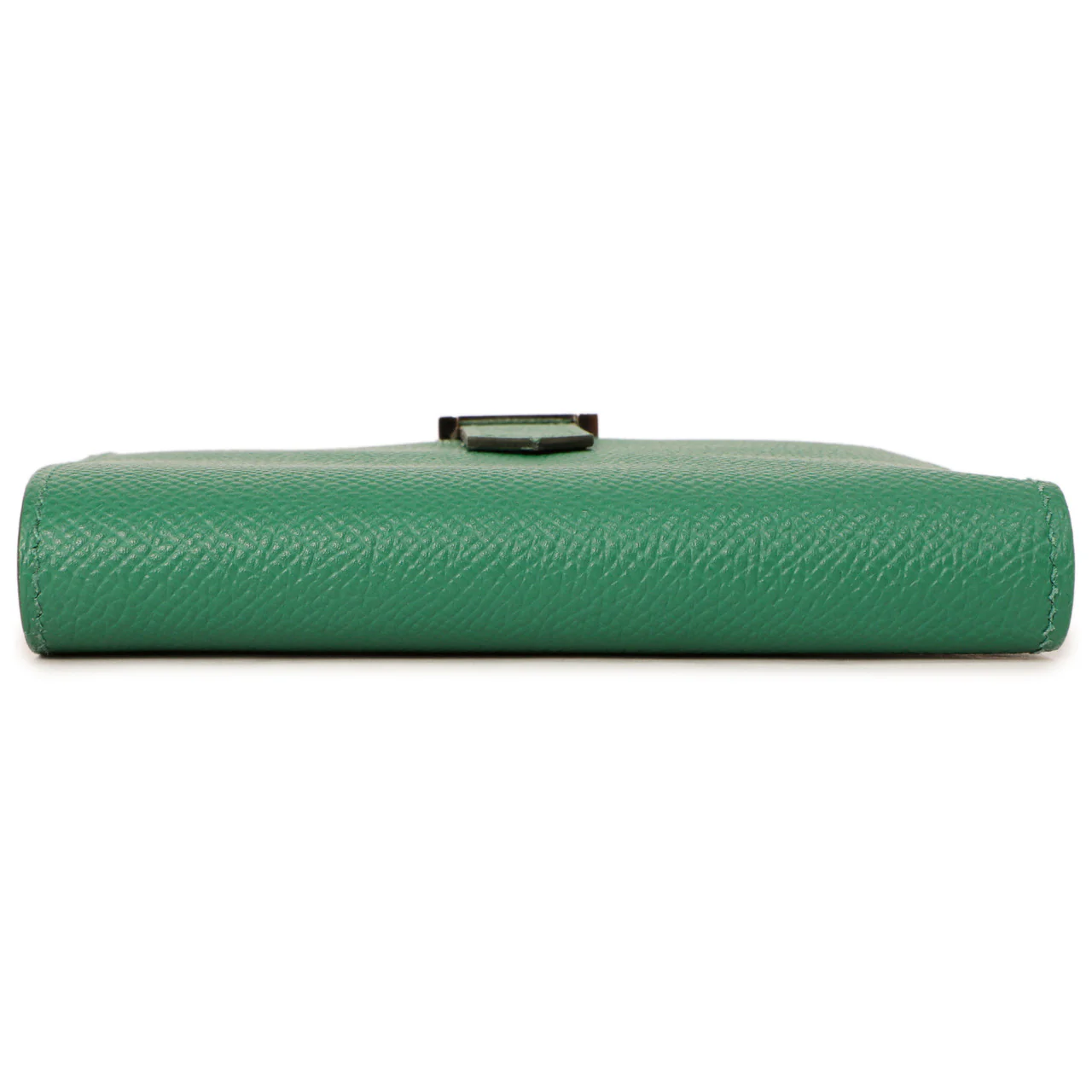 Hermes Vert Vertigo Epsom Bearn Compact Wallet - Image 3
