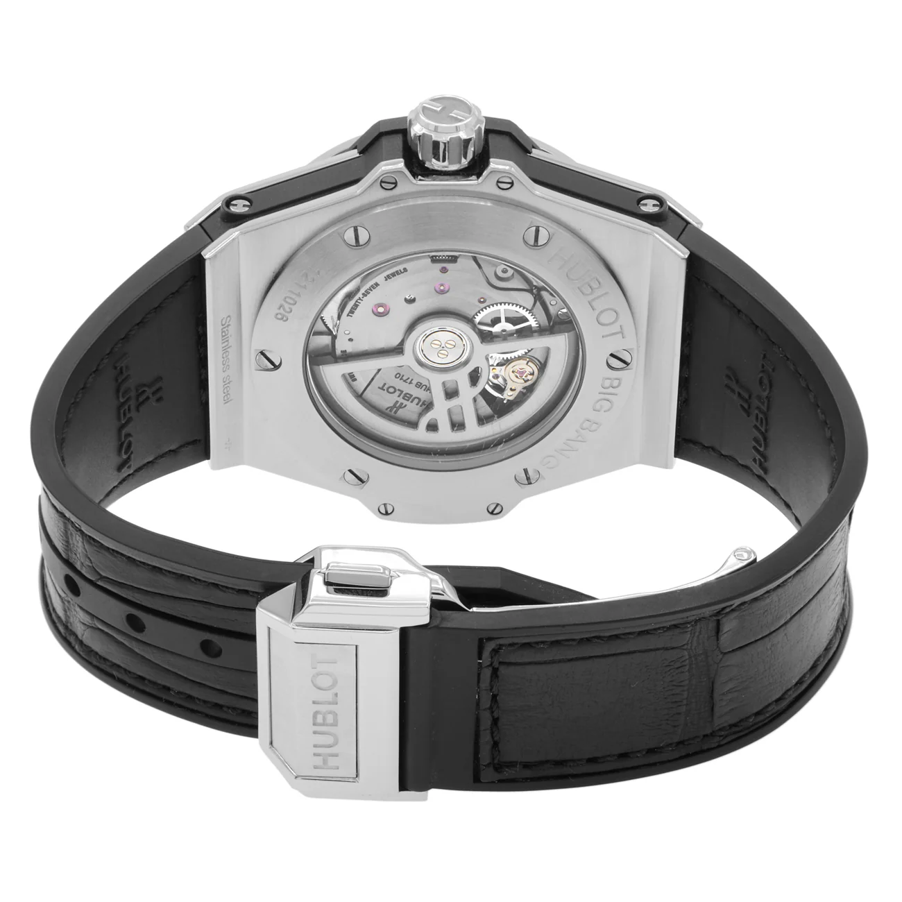 Hublot Stainless Steel Diamond Big Bang One Click 465.SX.1170.RX.0904 - Image 2