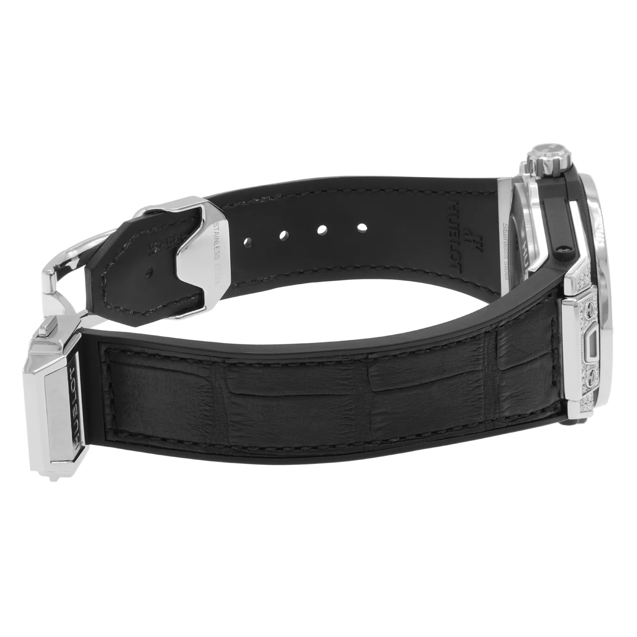 Hublot Stainless Steel Diamond Big Bang One Click 465.SX.1170.RX.0904 - Image 5