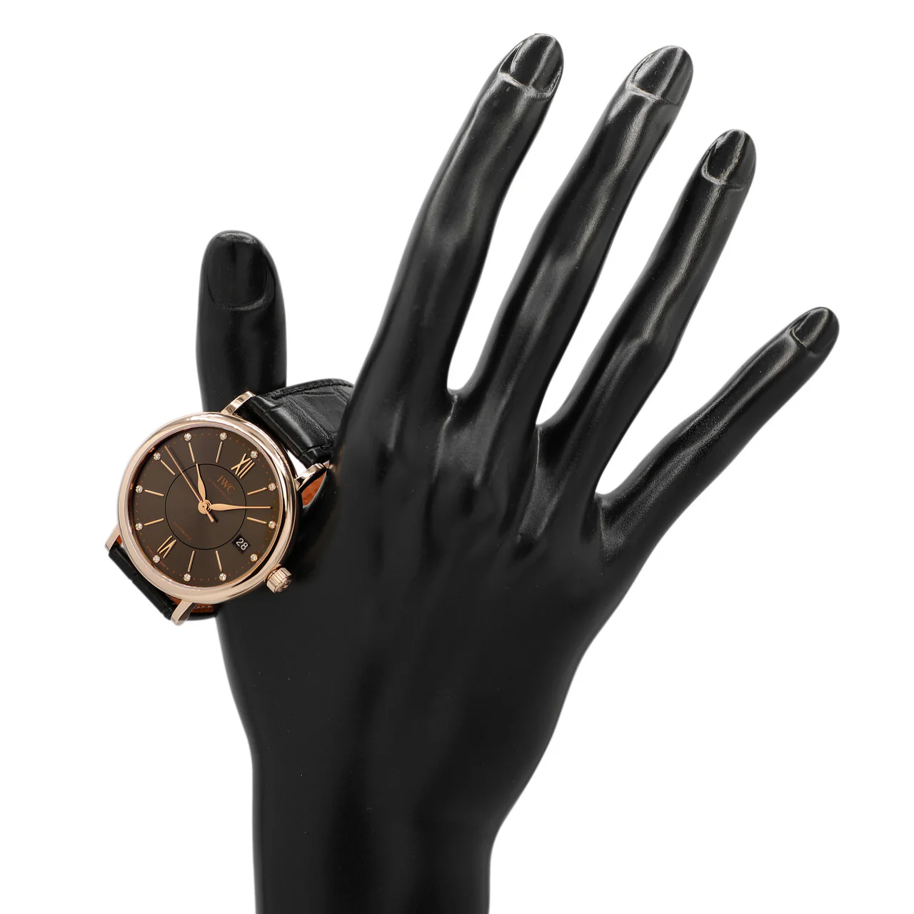 IWC 18K Rose Gold Portofino 37 Automatic Watch IW458106 - Image 6