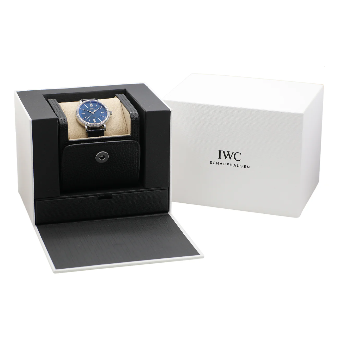 IWC Stainless Steel Diamond Portofino 37mm Automatic IW458111 - Image 6