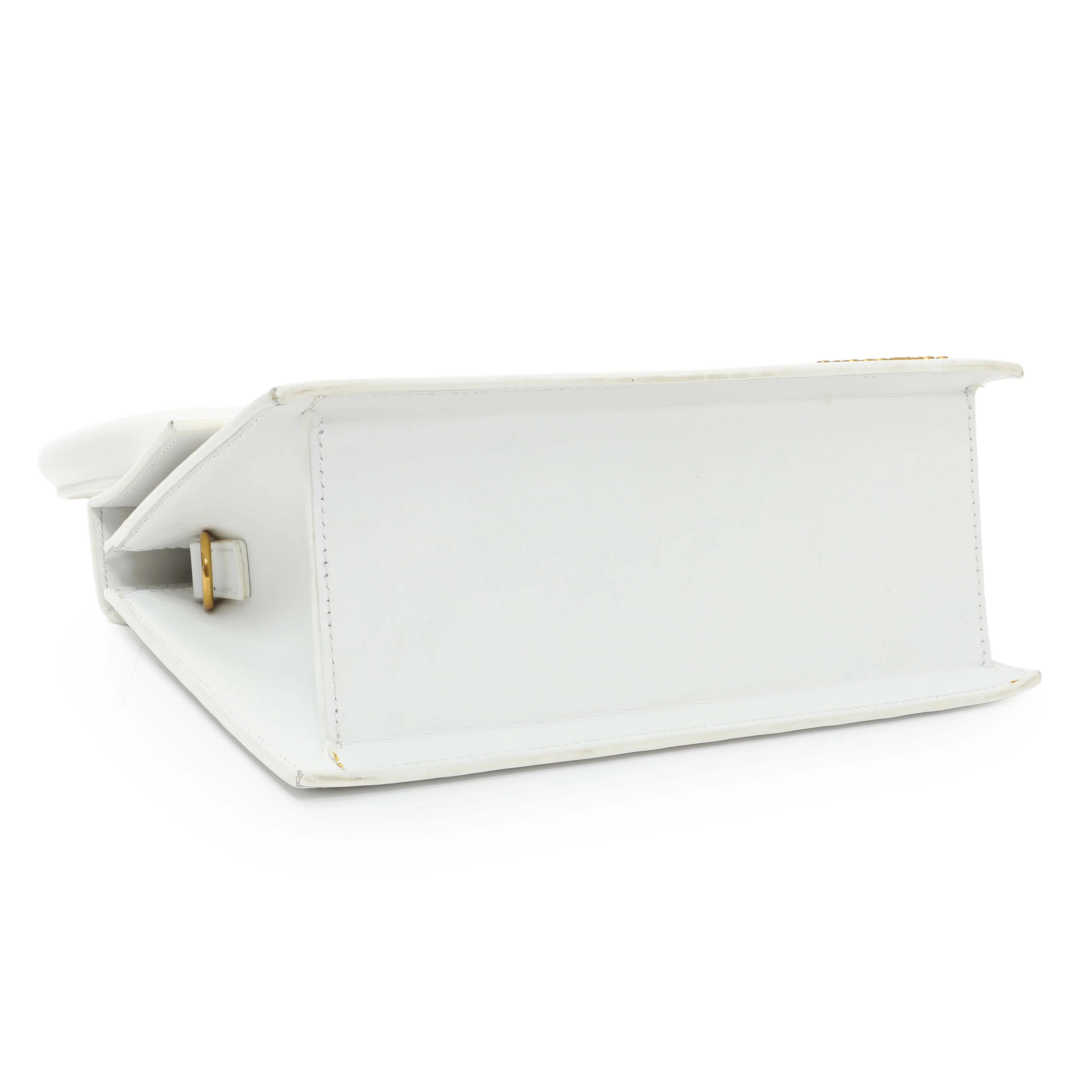 Jacquemus White Smooth Calfskin Le Grand Chiquito - Image 3
