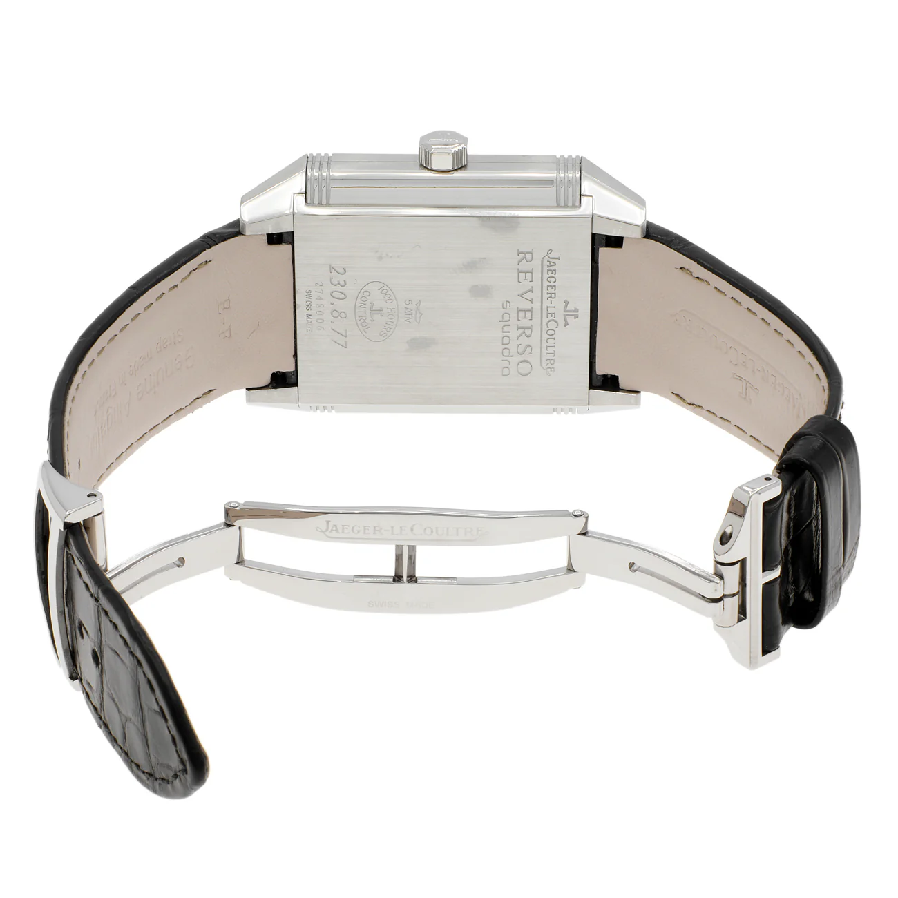 Jaeger-LeCoultre Stainless Steel Reverso Squadra Hometime Q7008420 - Image 4