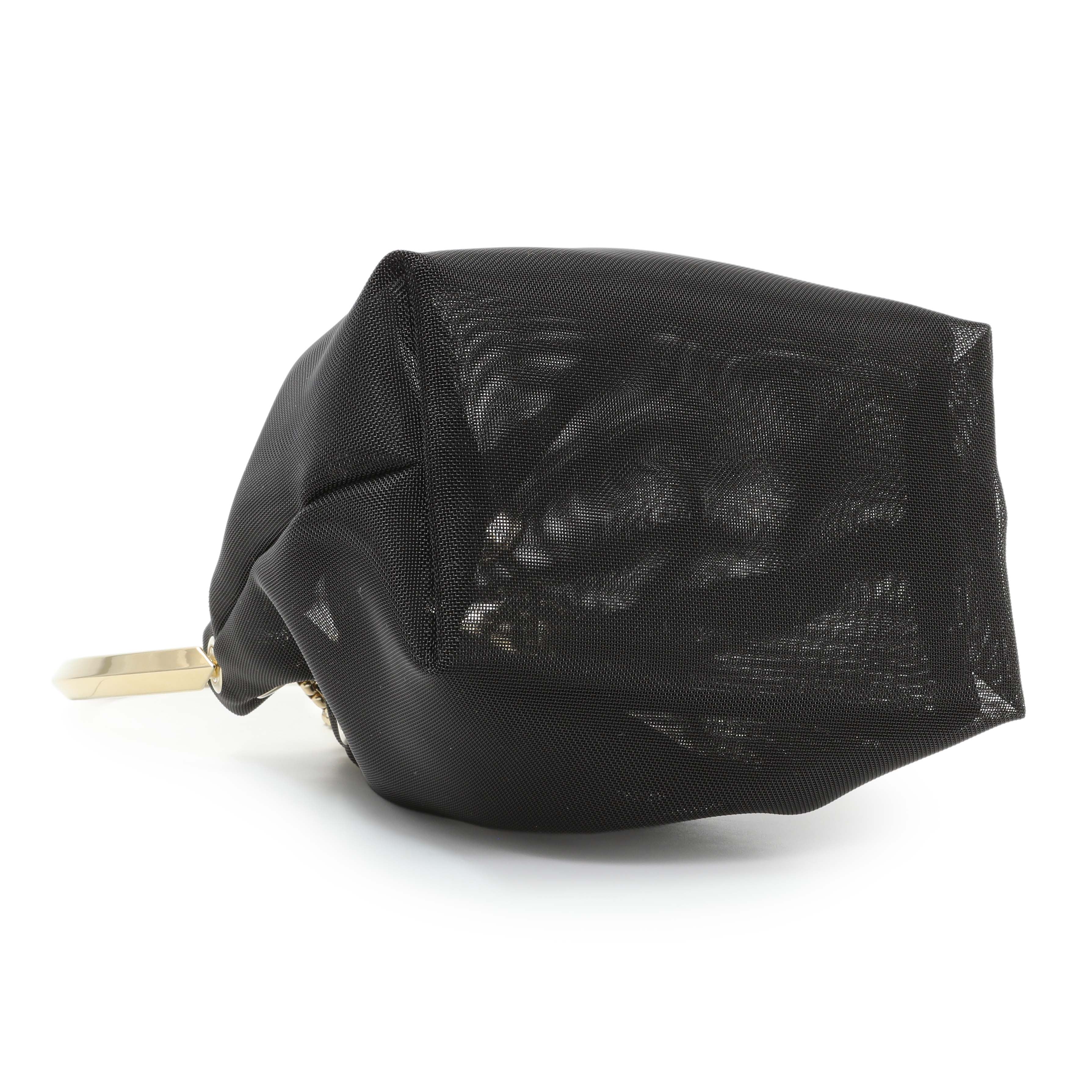 Jimmy Choo Black Mesh Bon Bon Bag - Image 3