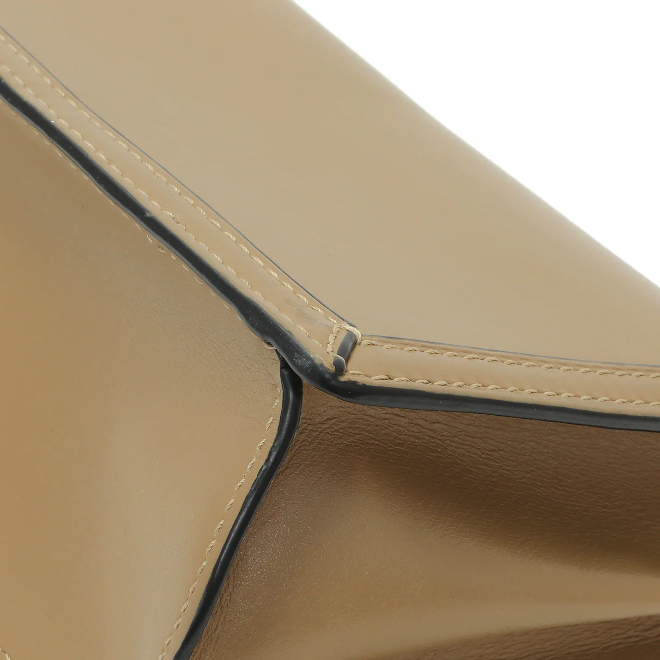 Loewe Beige Calfskin Small Barcelona Shoulder Bag - Image 7