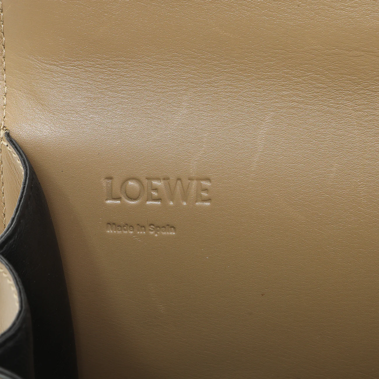 Loewe Beige Calfskin Small Barcelona Shoulder Bag - Image 9