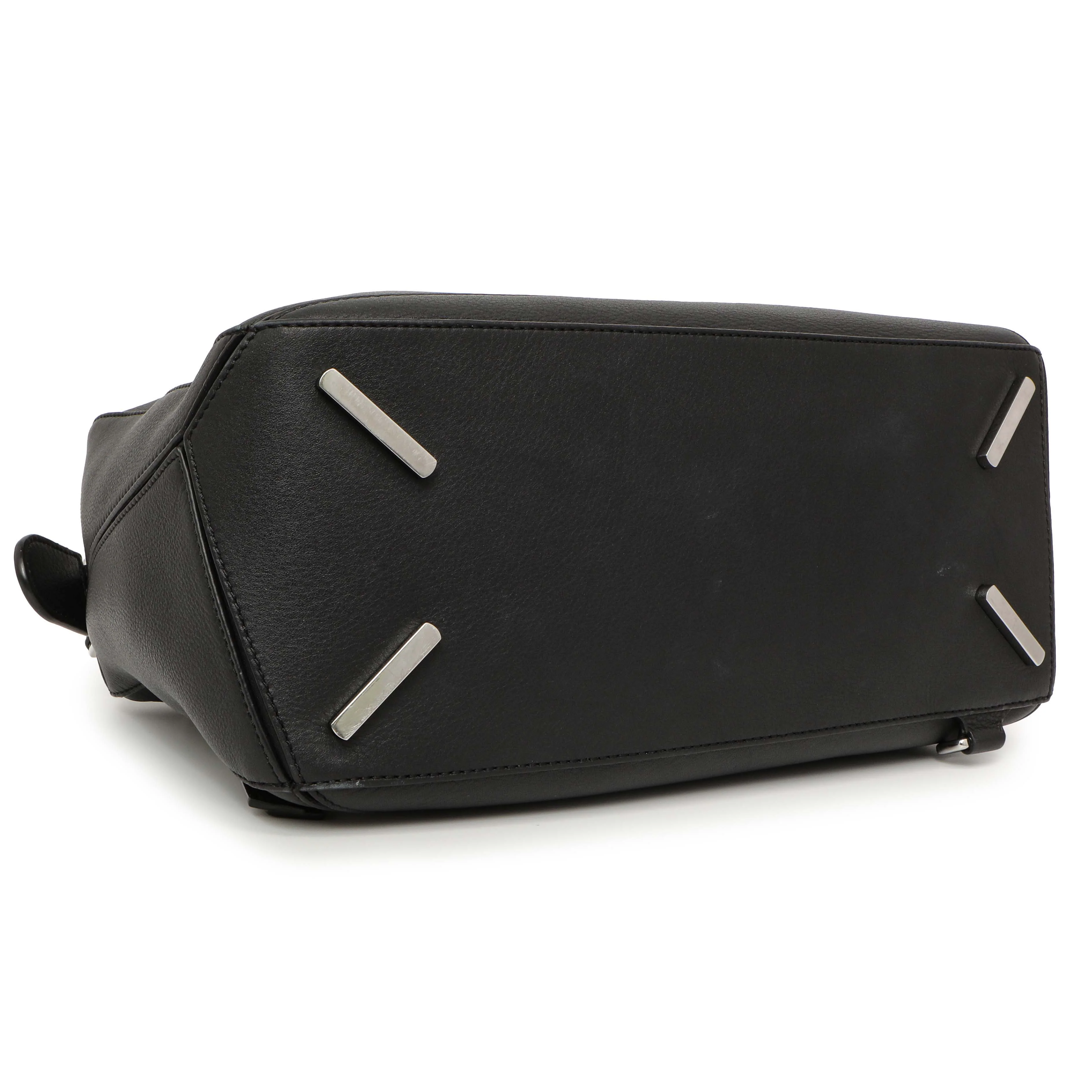 Loewe Black Calfskin Medium Puzzle Bag - Image 3