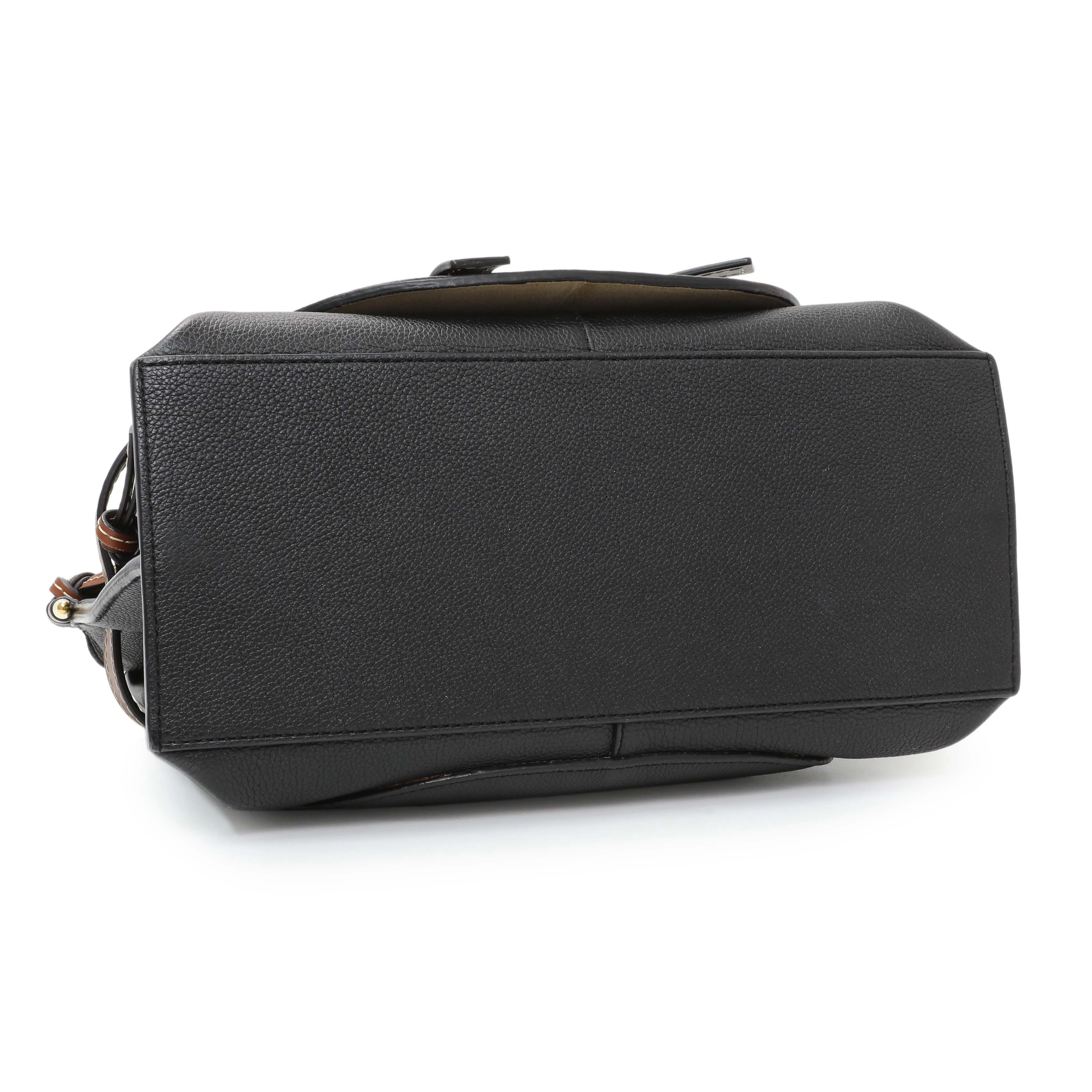 Loewe Black Calfskin Small Gate Tote - Image 3