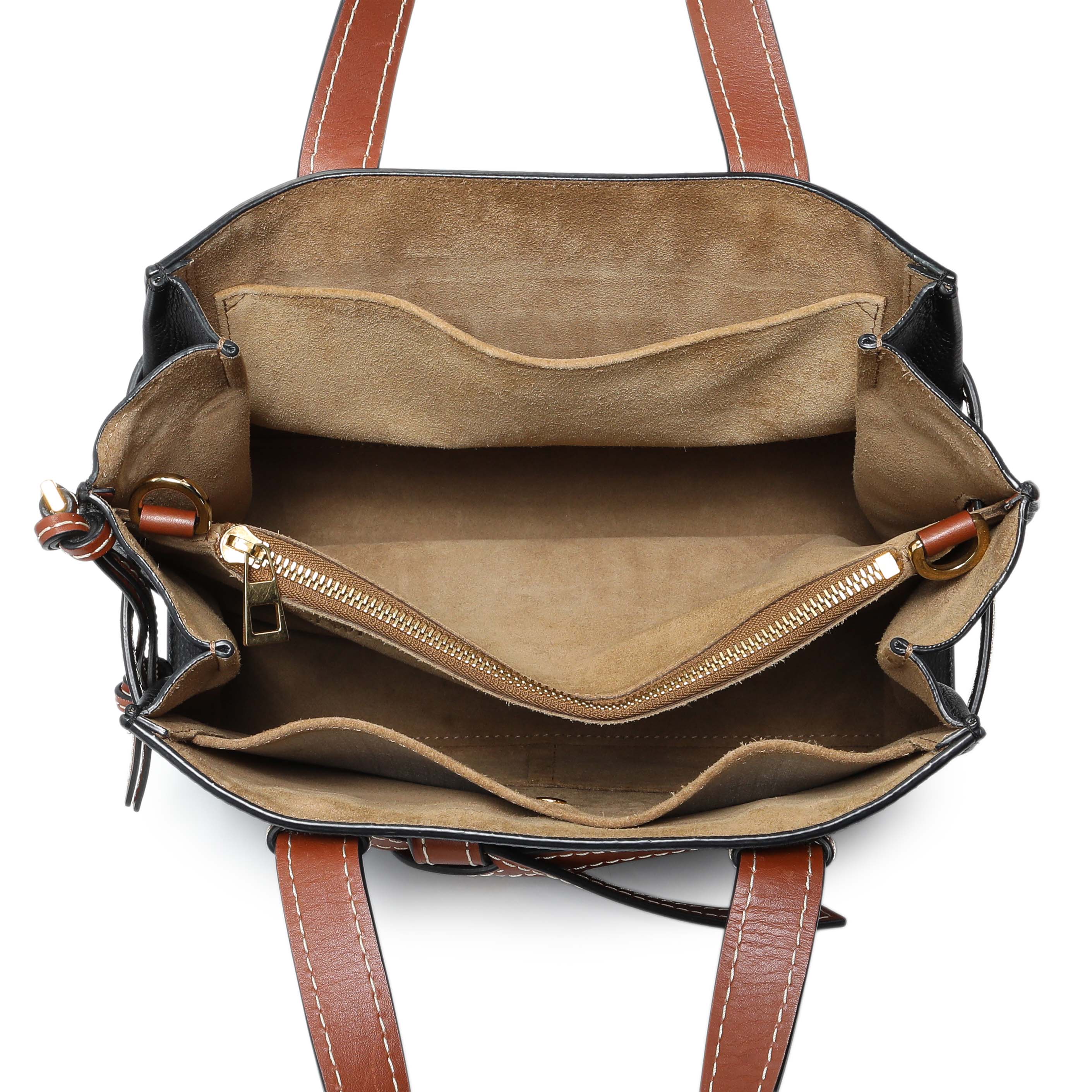 Loewe Black Calfskin Small Gate Tote - Image 8