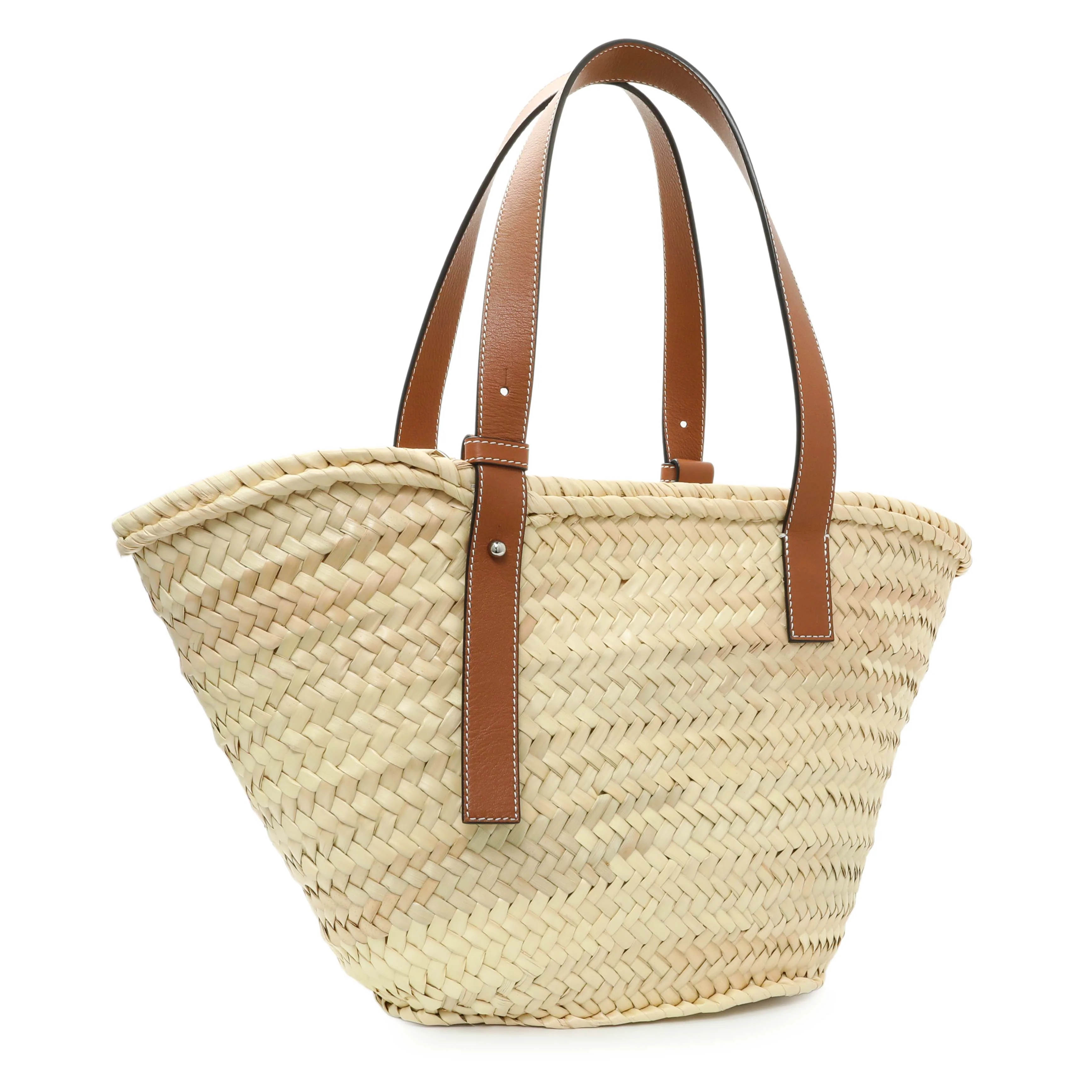 Loewe Raffia Medium Basket Tote - Image 2
