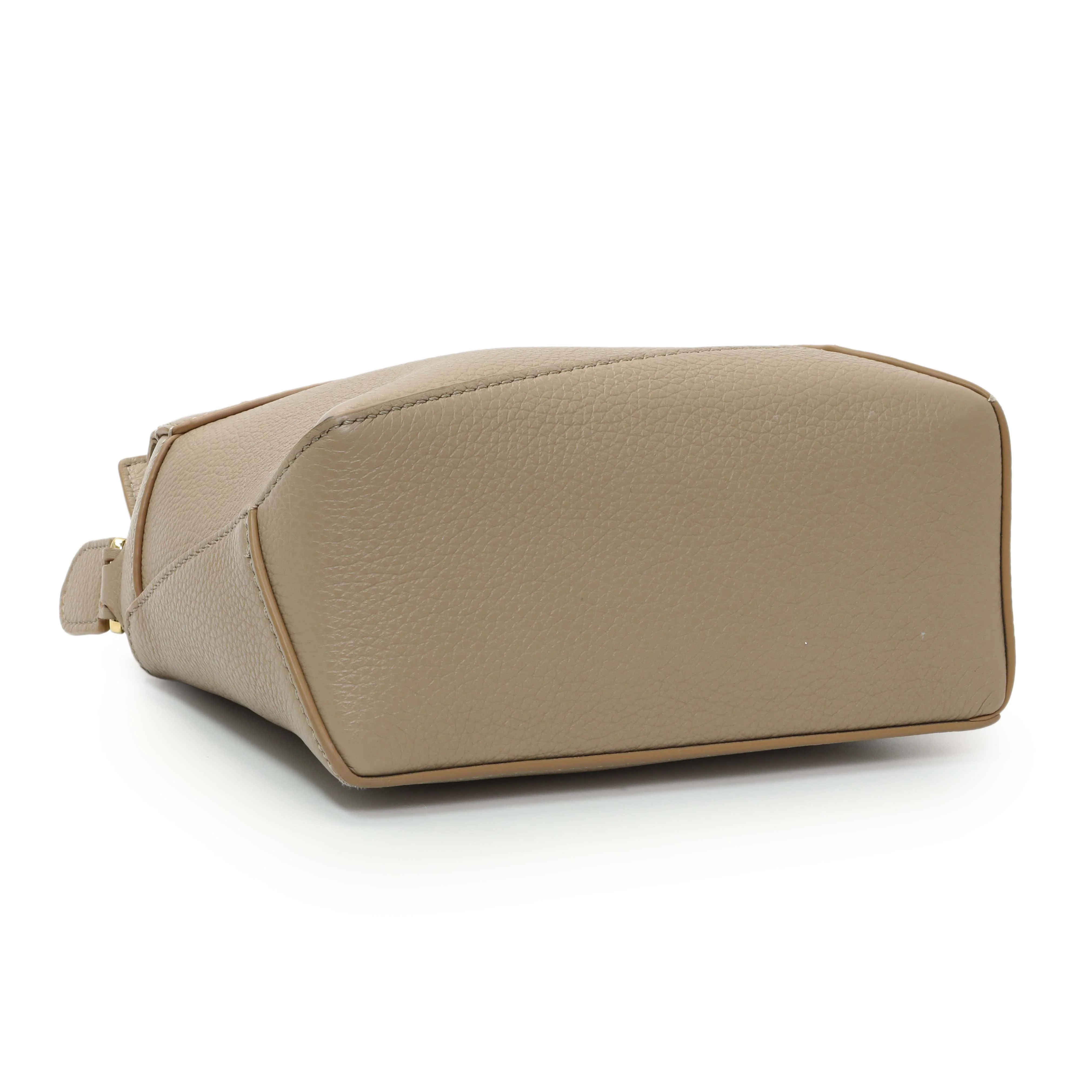 Loewe Sand Grained Calfskin Mini Puzzle Bag - Image 3