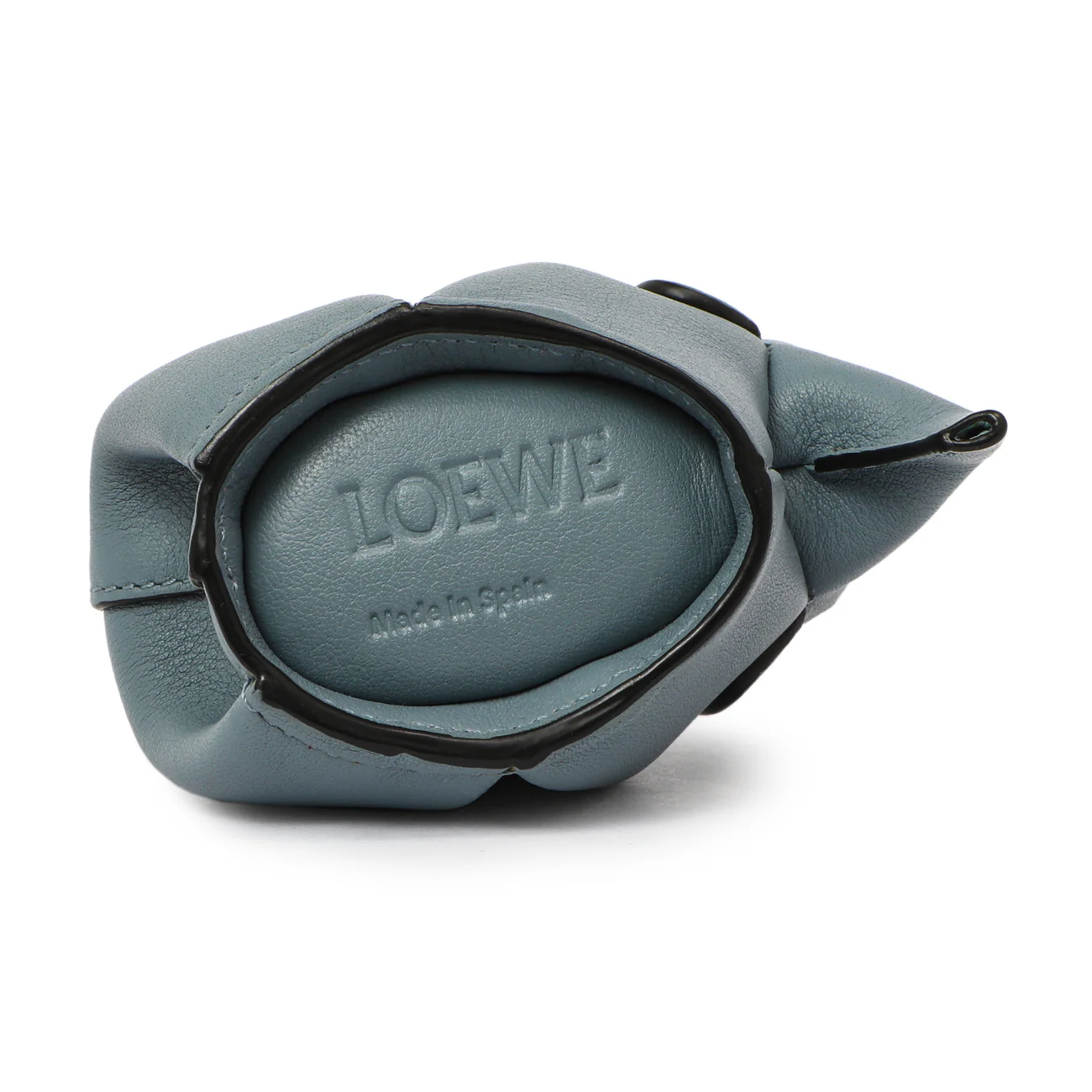 Loewe Stone Blue Calfskin Elephant Charm - Image 3