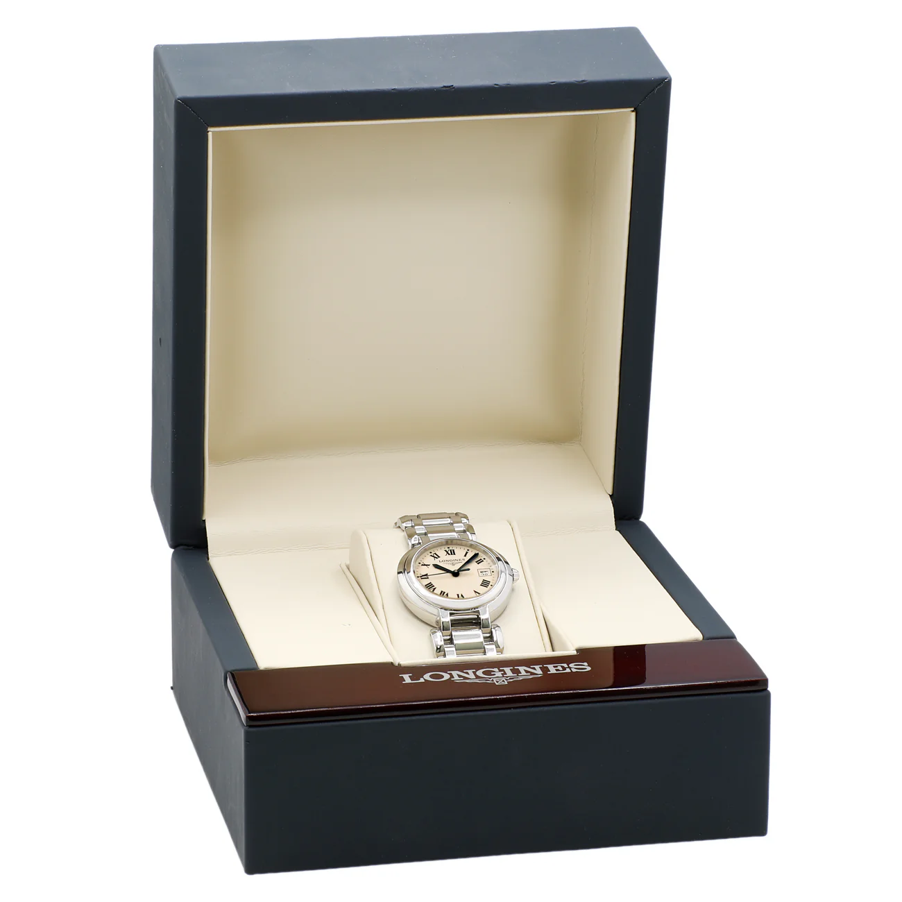 Longines Stainless Steel Prima Luna Quartz L8.122.4.71.6 - Image 5