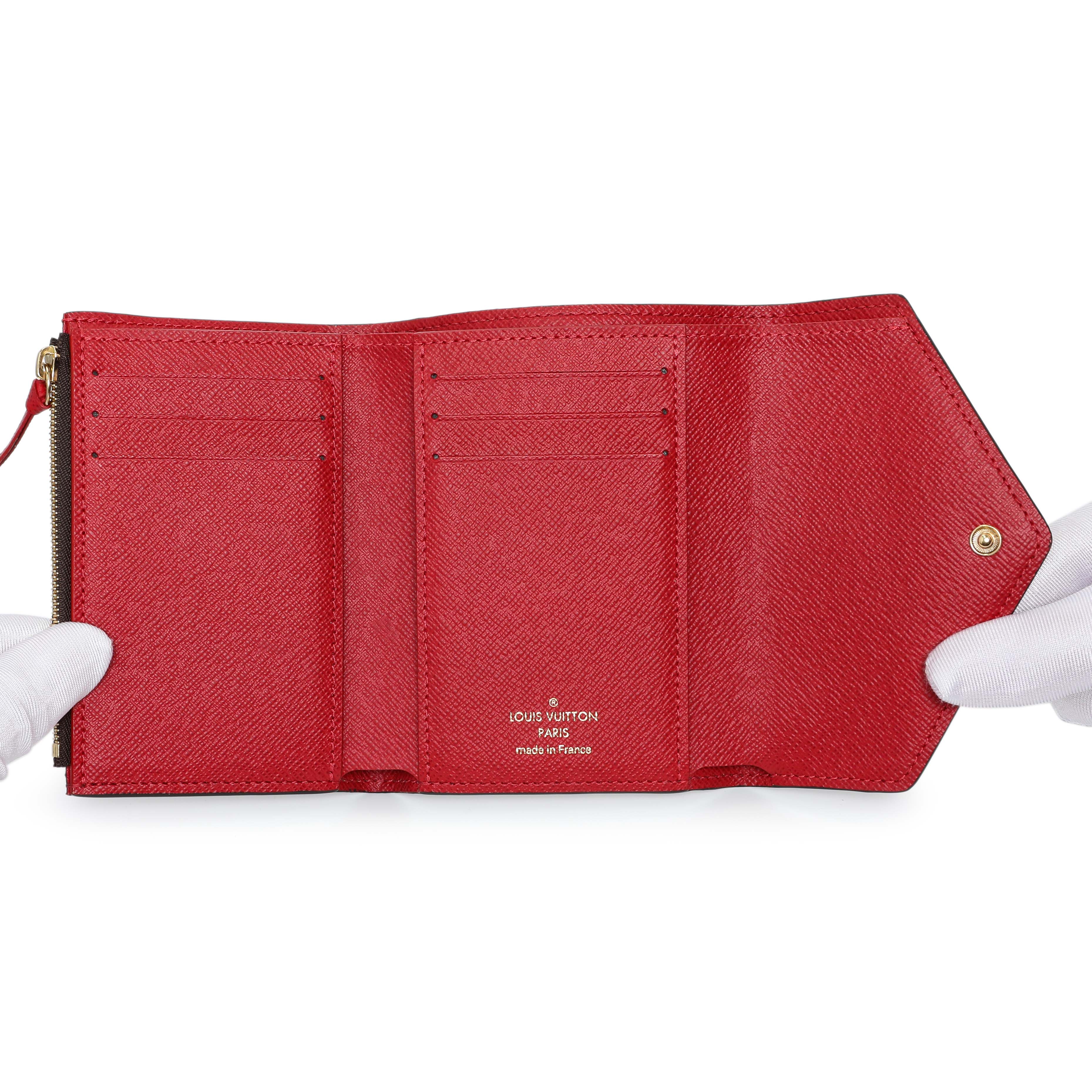 Louis Vuitton Damier Ebene Victorine Wallet - Image 4