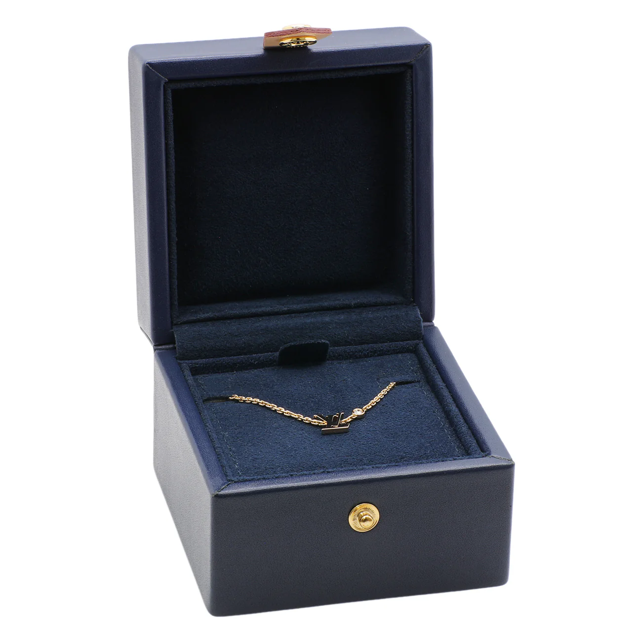Louis Vuitton 18K Yellow Gold Diamond LV Idylle Blossom Bracelet - Image 4