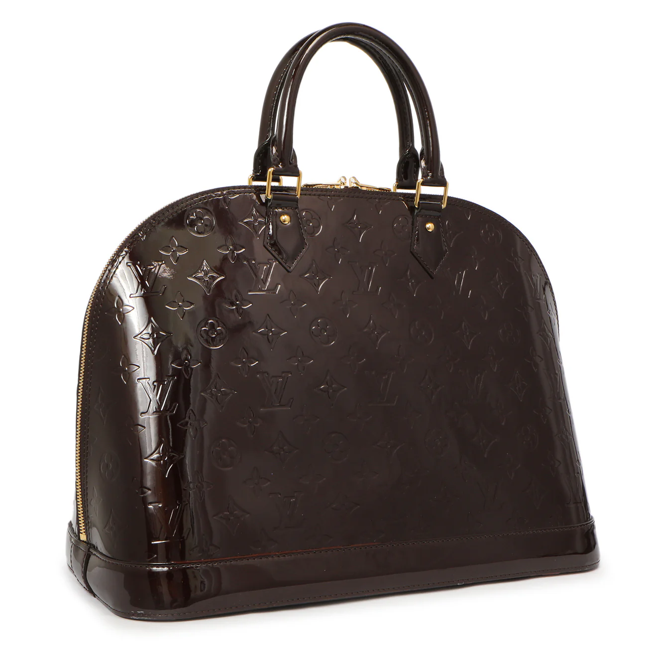 Louis Vuitton Amarante Vernis Alma GM - Image 2