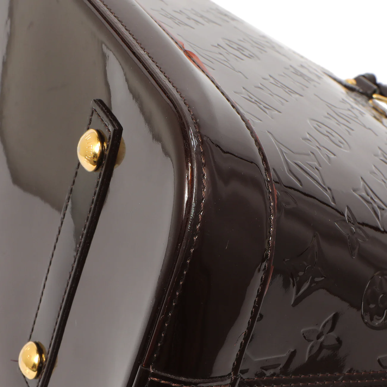 Louis Vuitton Amarante Vernis Alma GM - Image 5