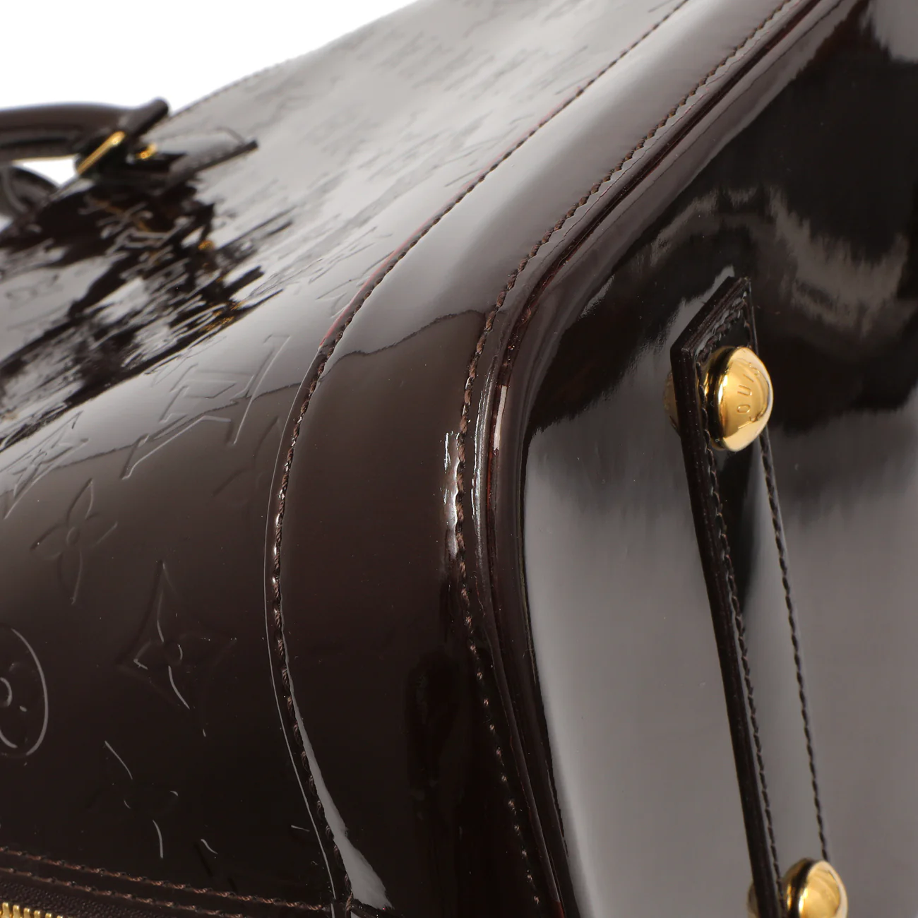 Louis Vuitton Amarante Vernis Alma GM - Image 6