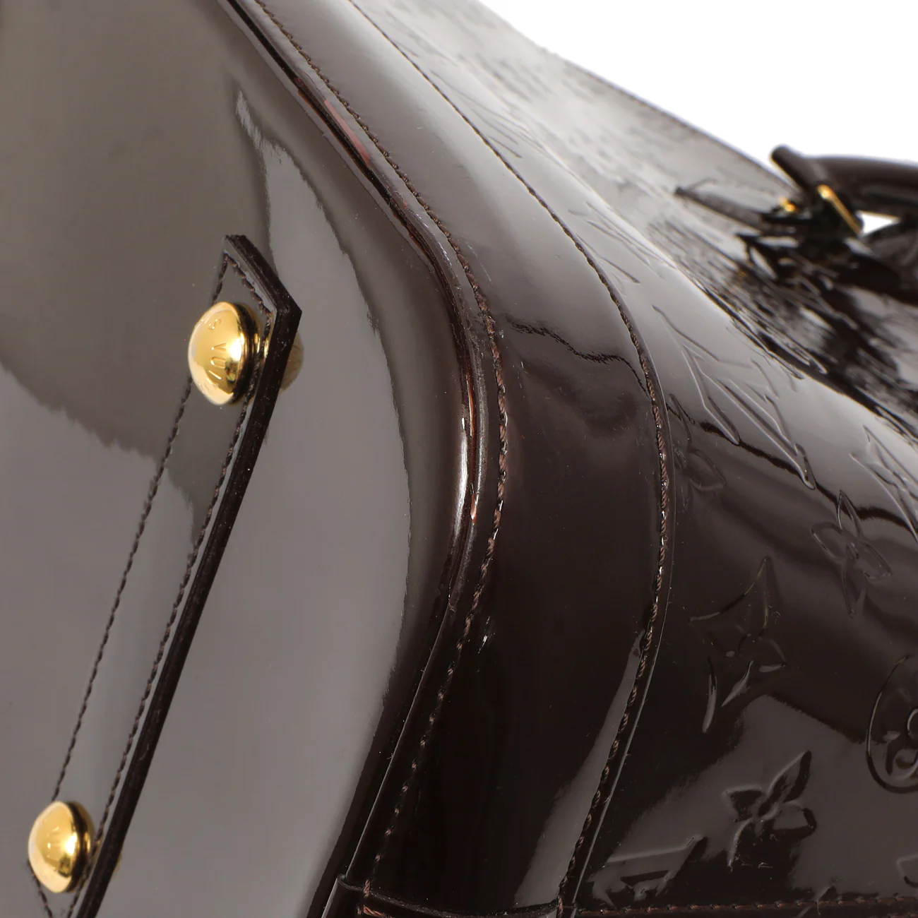 Louis Vuitton Amarante Vernis Alma GM - Image 7