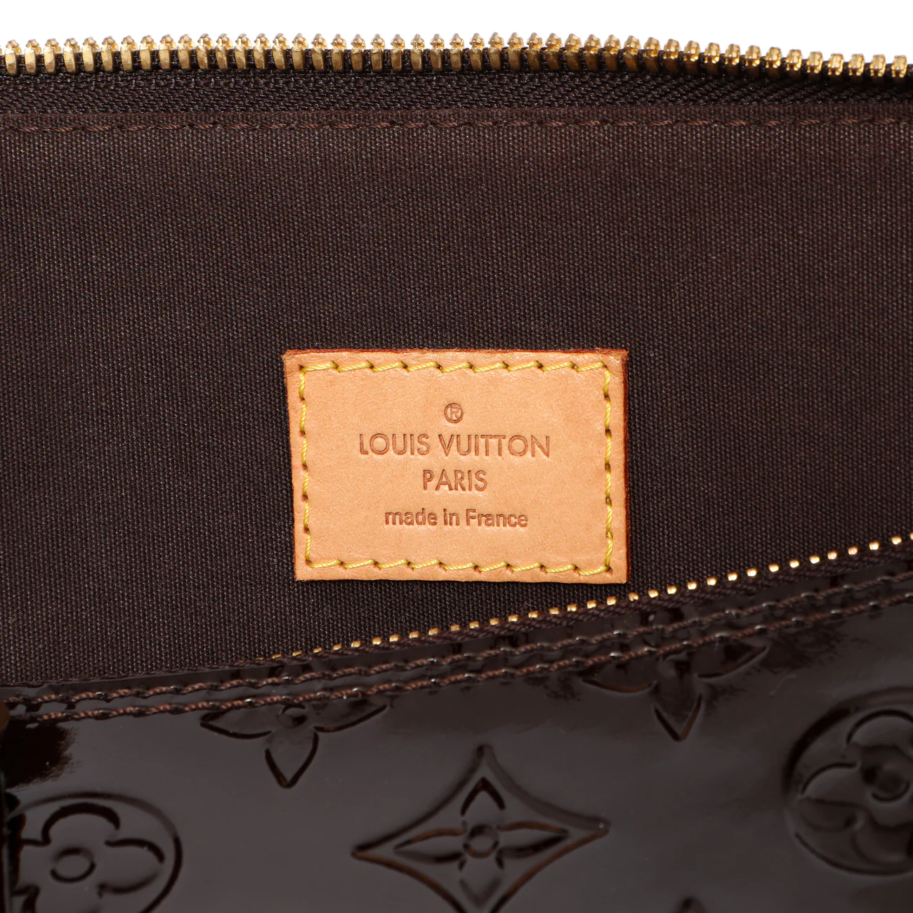 Louis Vuitton Amarante Vernis Alma GM - Image 9