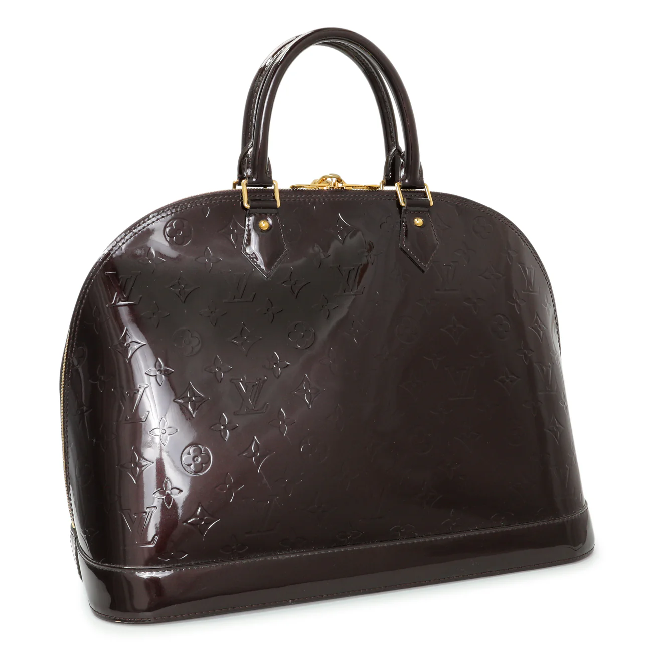 Louis Vuitton Amarante Vernis Alma GM - Image 2