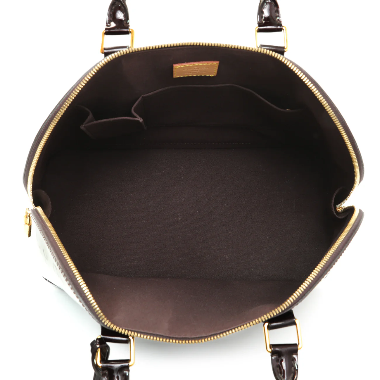 Louis Vuitton Amarante Vernis Alma GM - Image 8