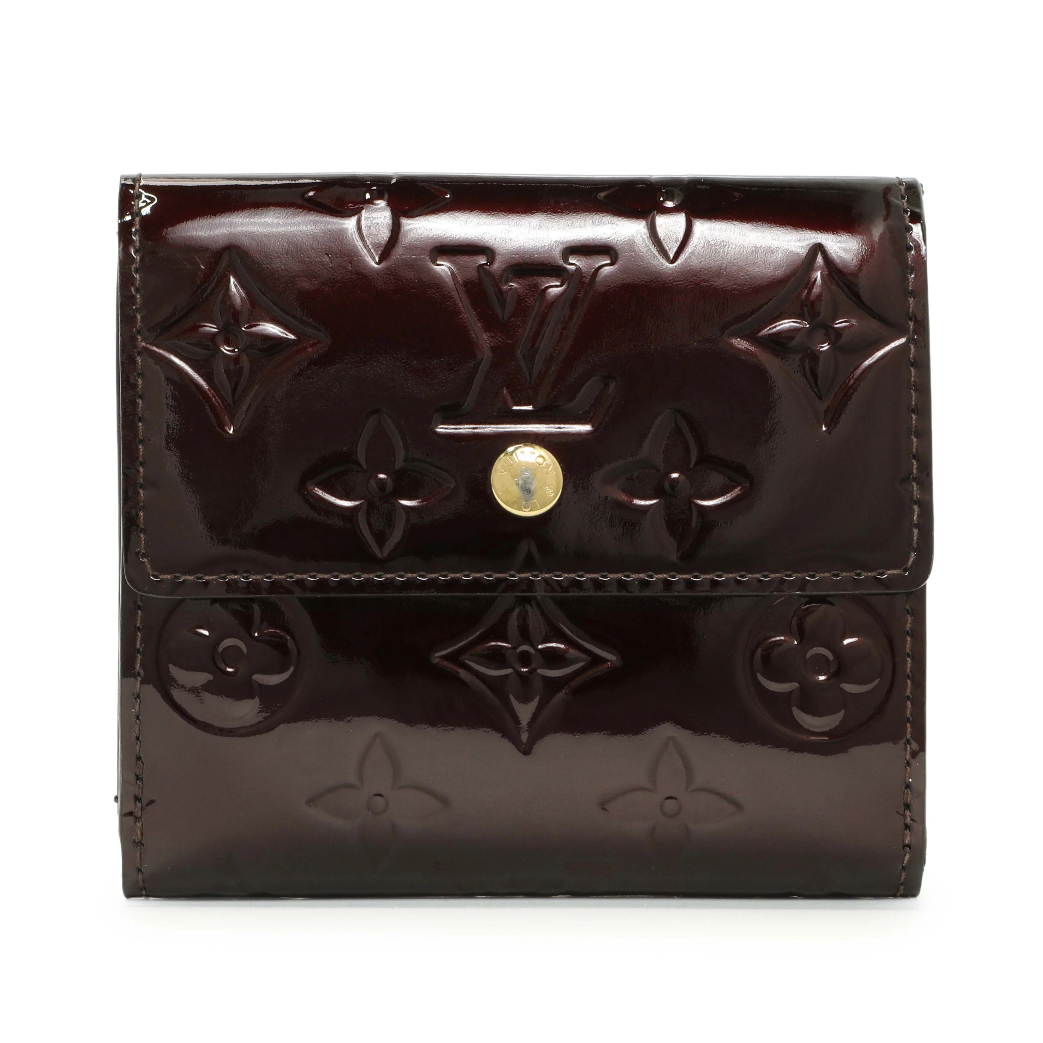 Louis Vuitton Amarante Vernis Elise Wallet