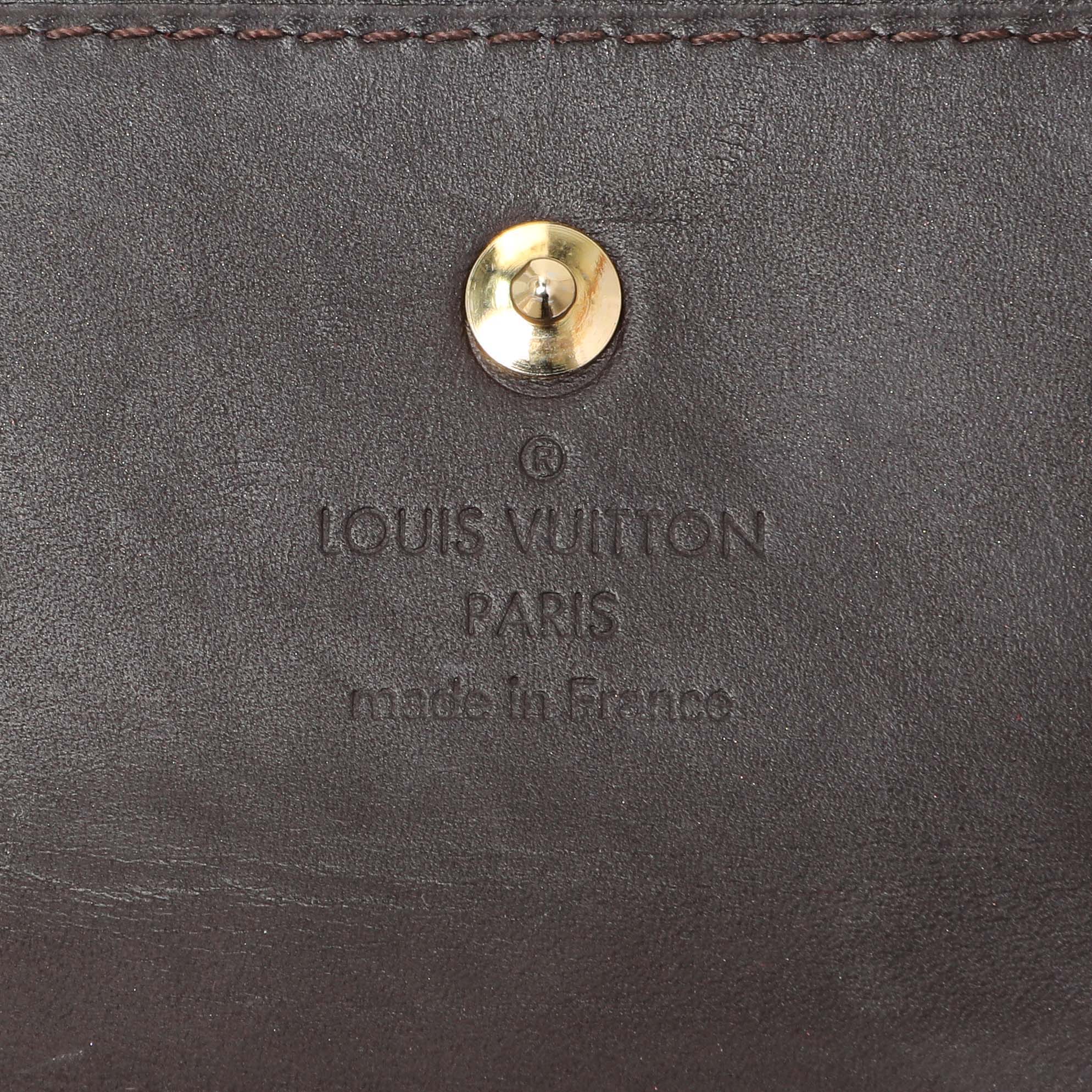 Louis Vuitton Amarante Vernis Elise Wallet - Image 5
