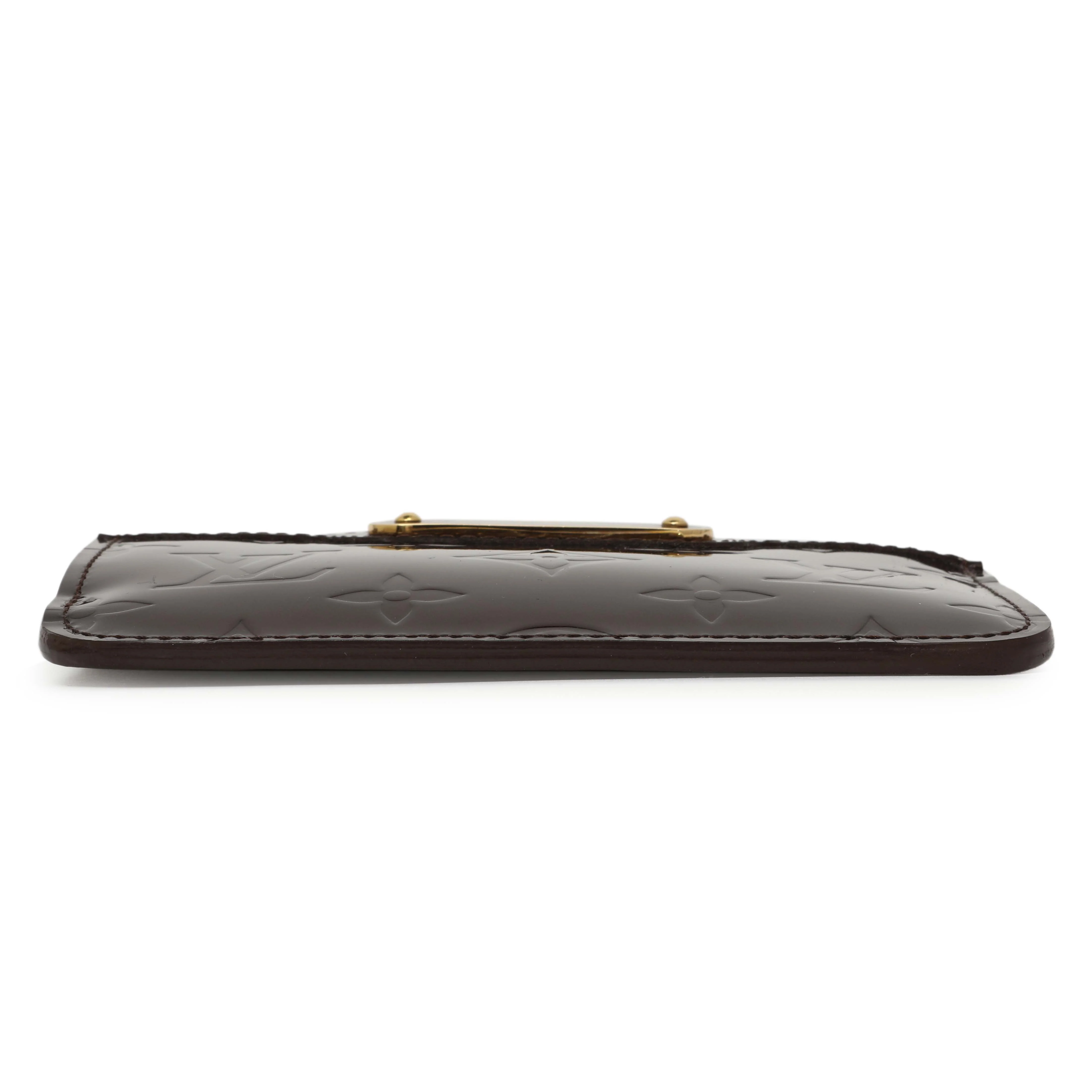 Louis Vuitton Amarante Vernis Key Pouch - Image 3