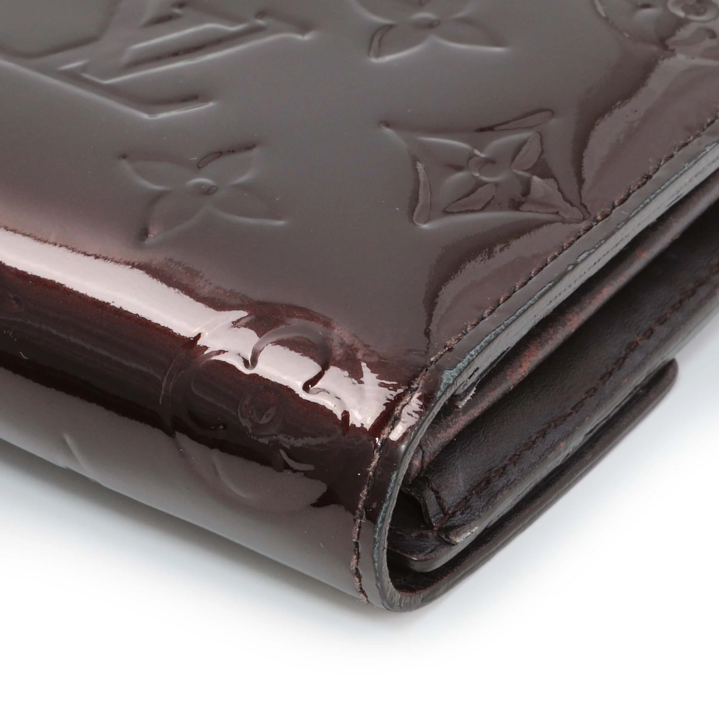 Louis Vuitton Amarante Vernis Sarah Wallet - Image 11