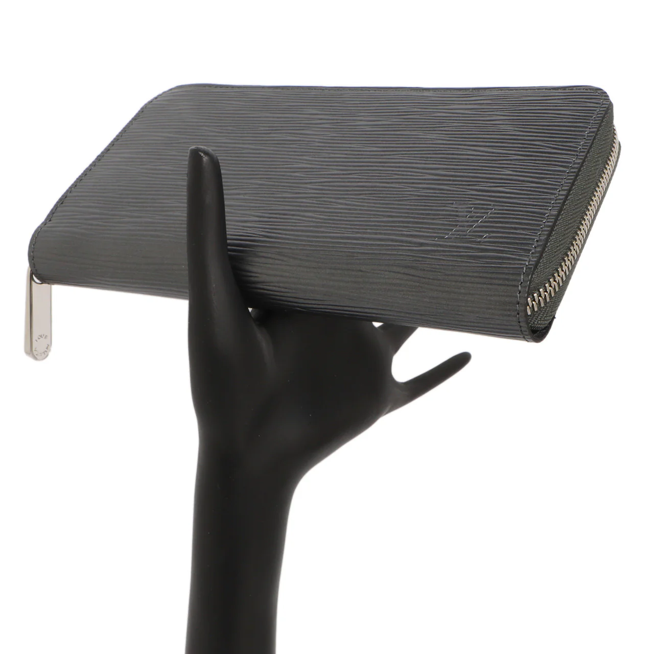 Louis Vuitton Anthracite Nacre Epi Zippy Wallet - Image 7