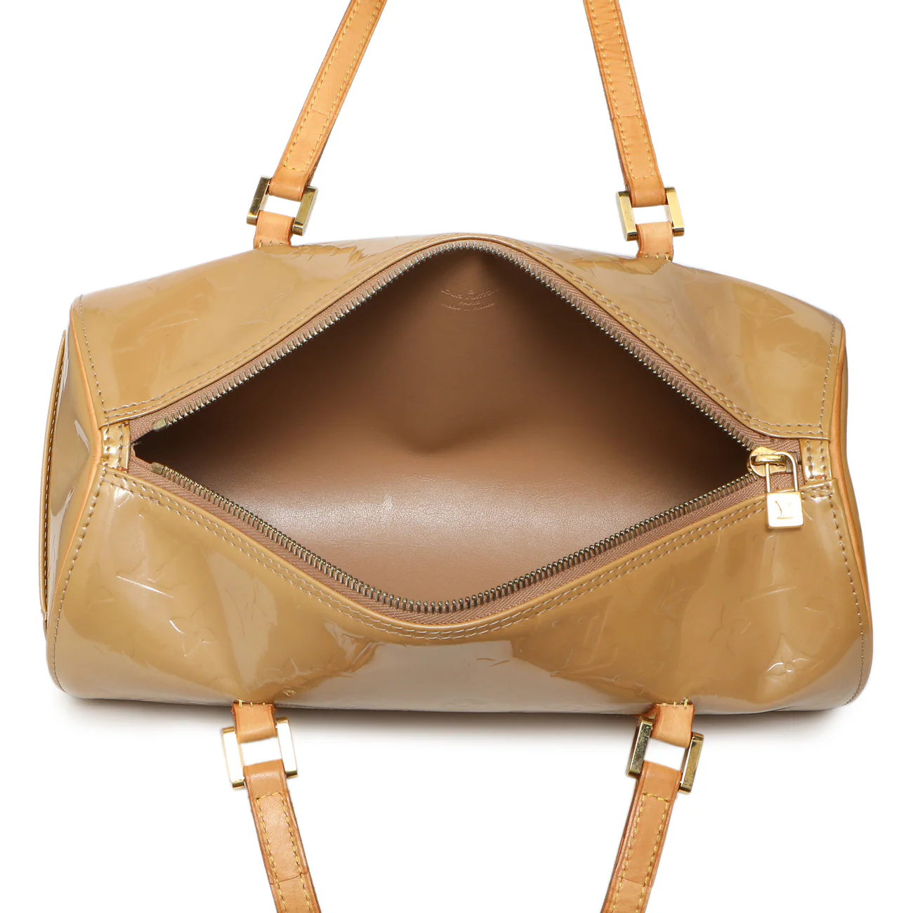 Louis Vuitton Beige Vernis Bedford - Image 4