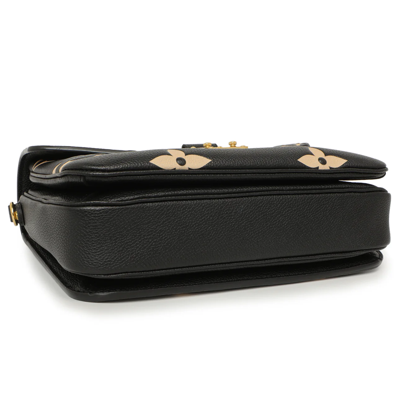 Louis Vuitton Black Beige Empreinte Giant Monogram Pochette Metis - Image 3