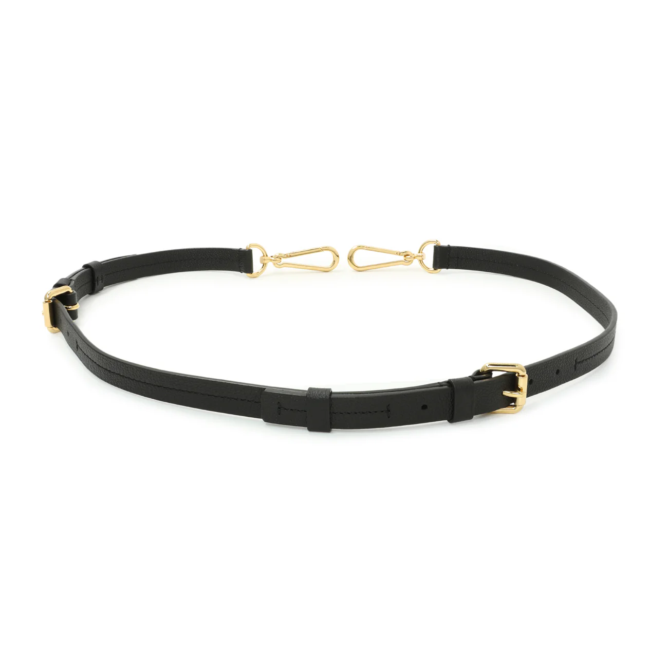 Louis Vuitton Black Calfskin 20mm Adjustable Shoulder Strap - Image 2