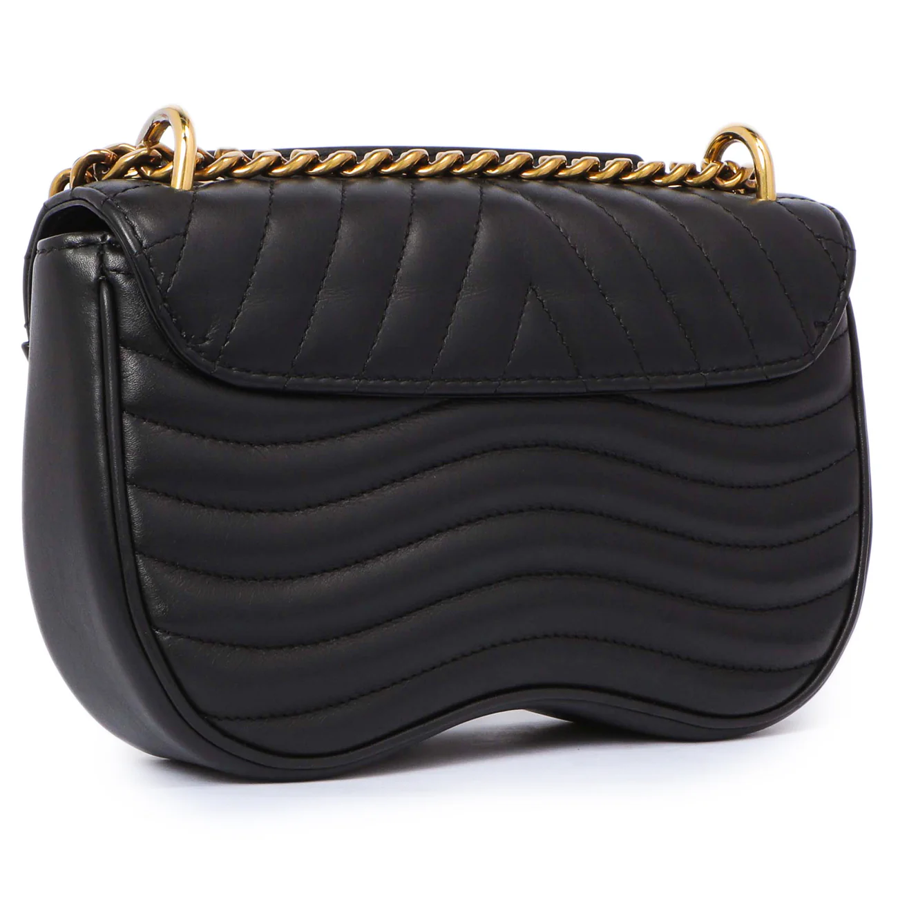 Louis Vuitton Black Calfskin New Wave Chain PM - Image 3