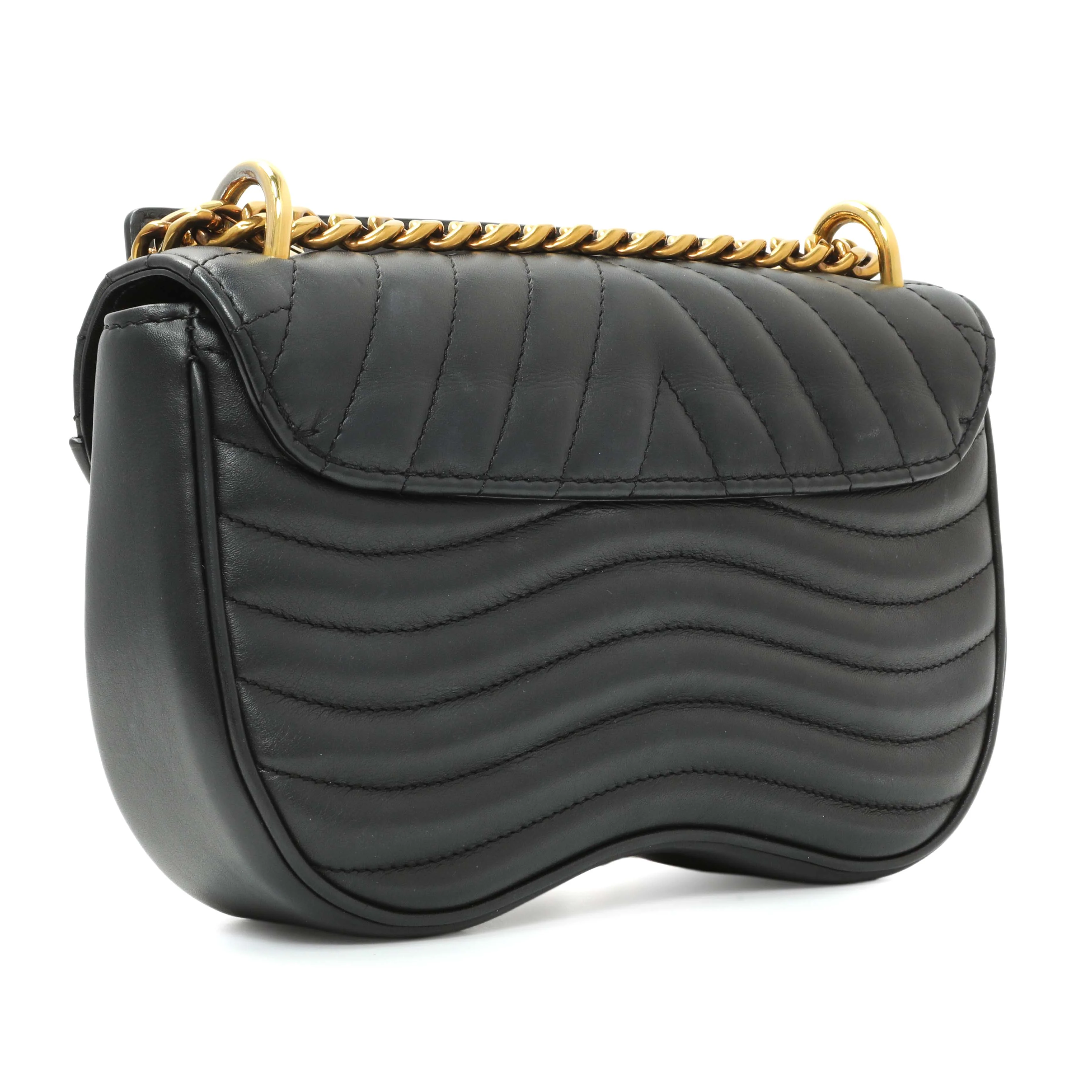 Louis Vuitton Black Calfskin New Wave Chain PM - Image 3