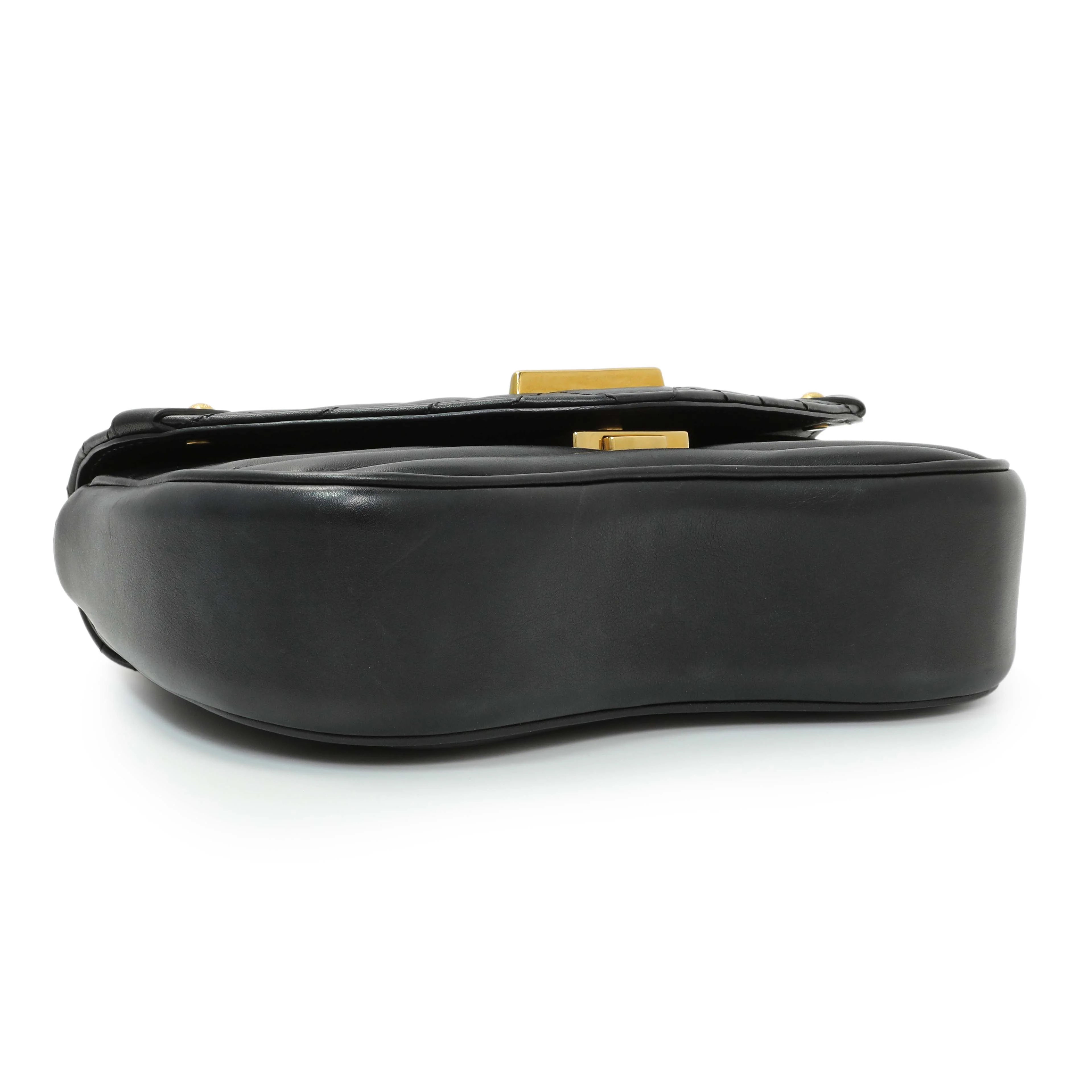 Louis Vuitton Black Calfskin New Wave Chain PM - Image 4