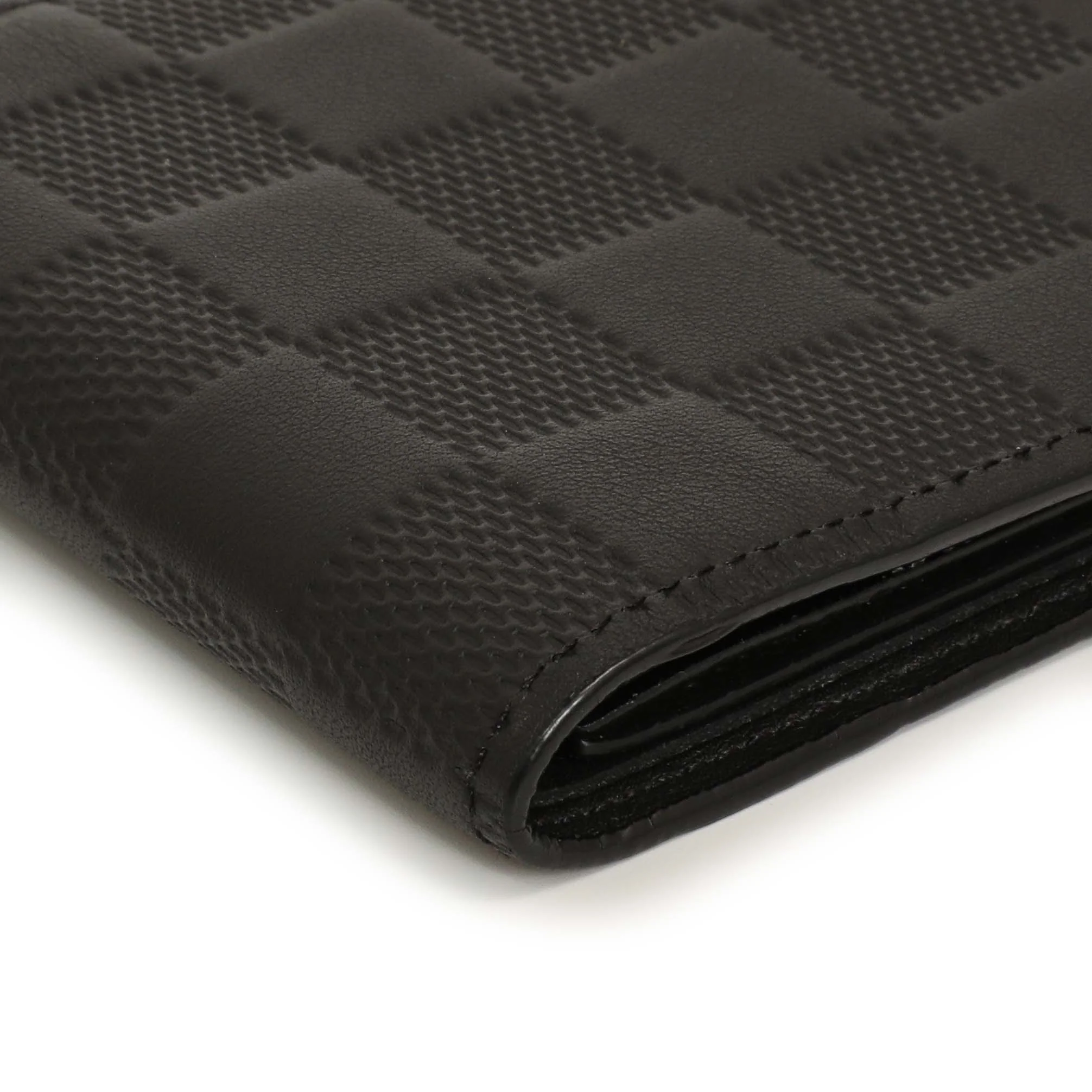 Louis Vuitton Black Damier Infini Slender Wallet - Image 10
