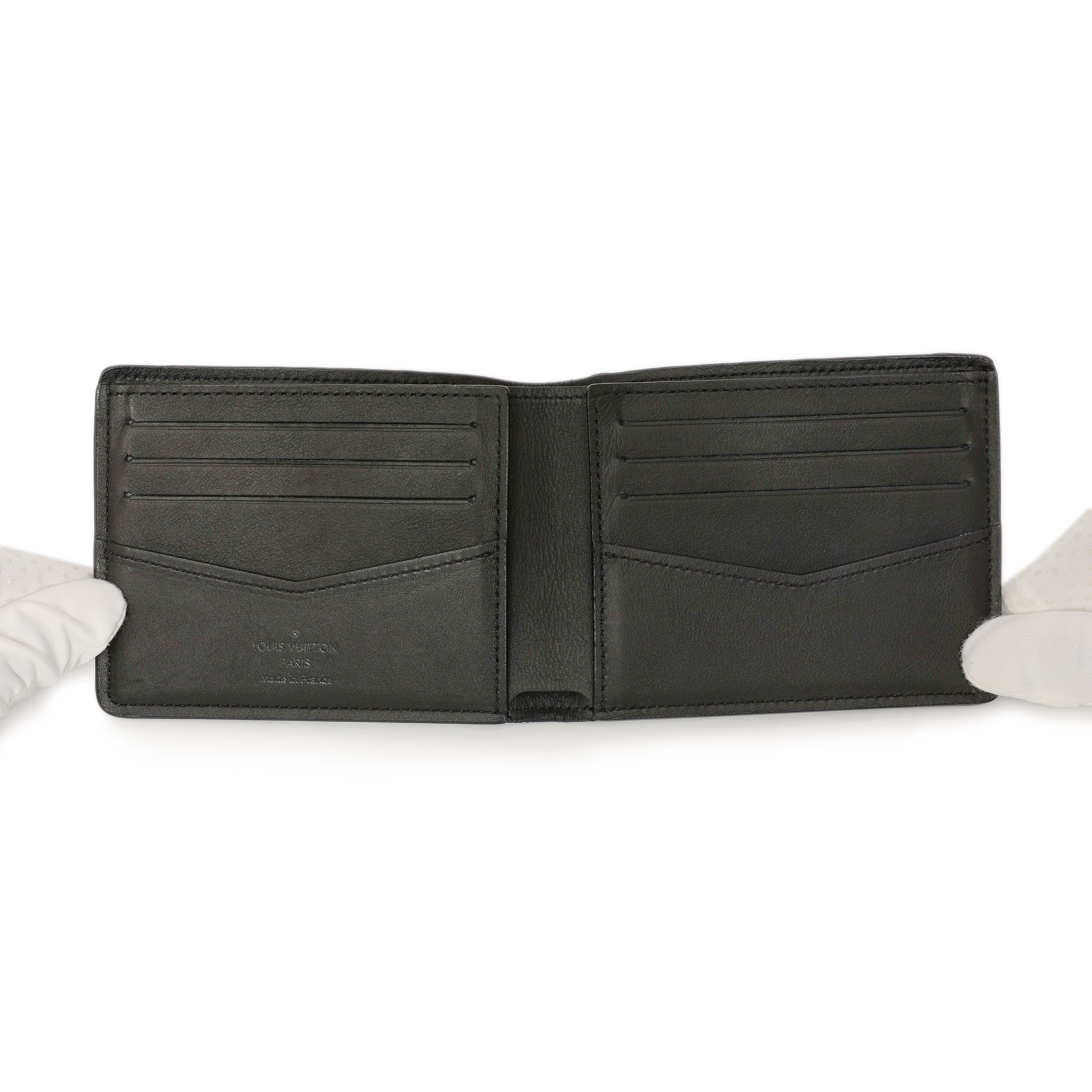 Louis Vuitton Black Damier Infini Slender Wallet - Image 12