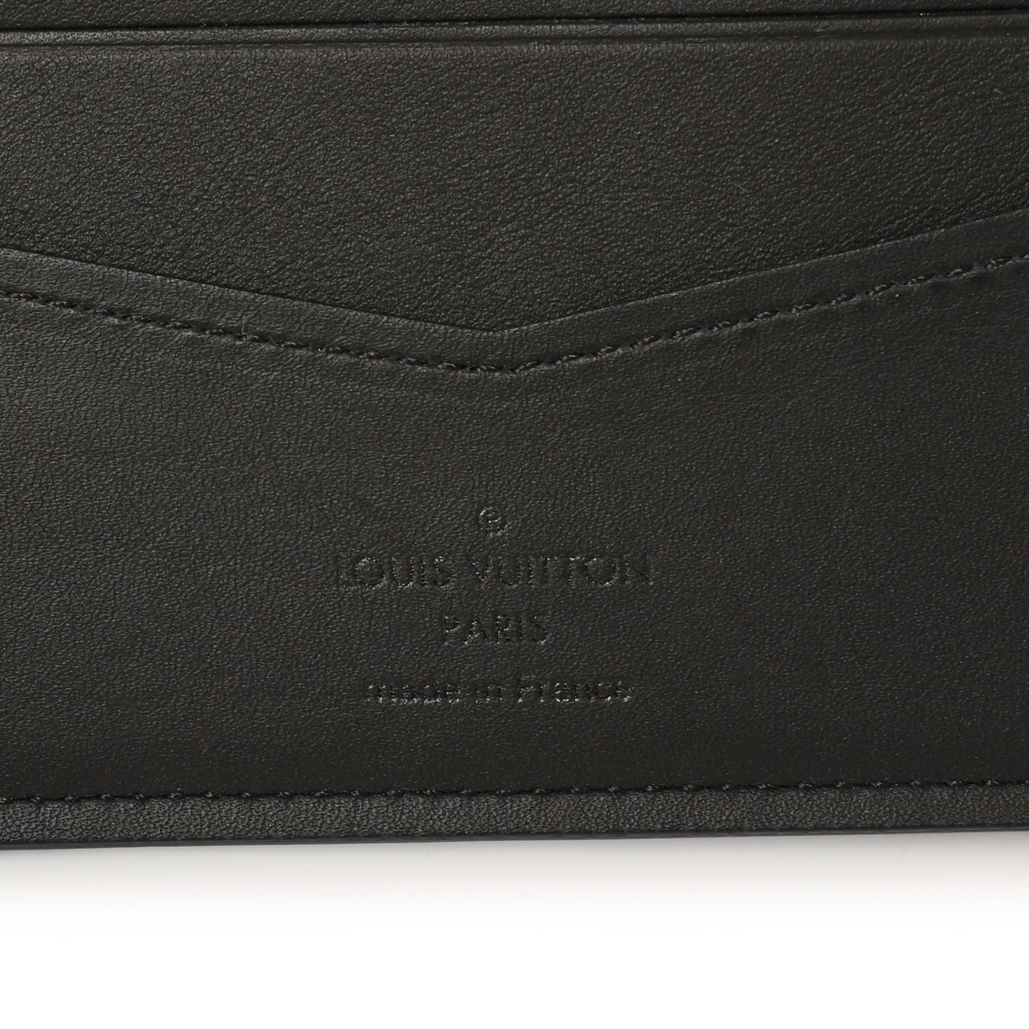 Louis Vuitton Black Damier Infini Slender Wallet - Image 13