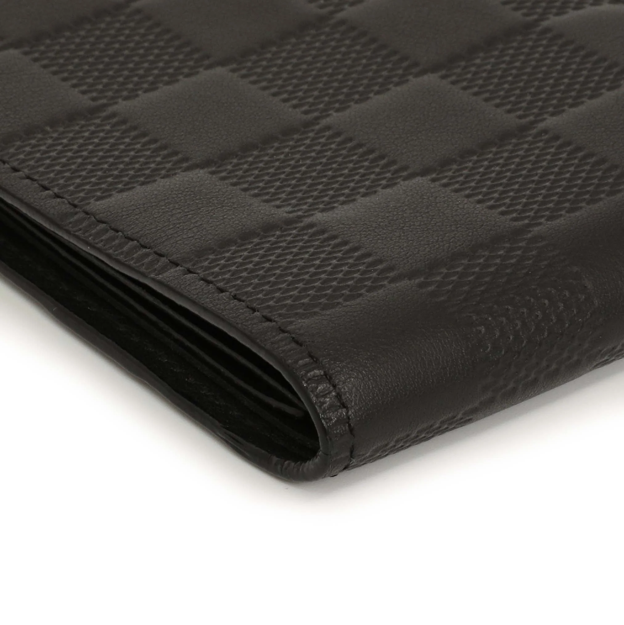 Louis Vuitton Black Damier Infini Slender Wallet - Image 6
