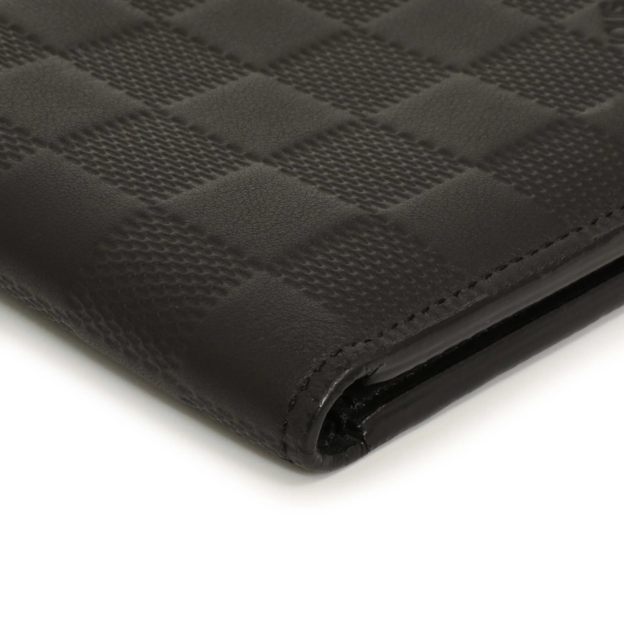 Louis Vuitton Black Damier Infini Slender Wallet - Image 7
