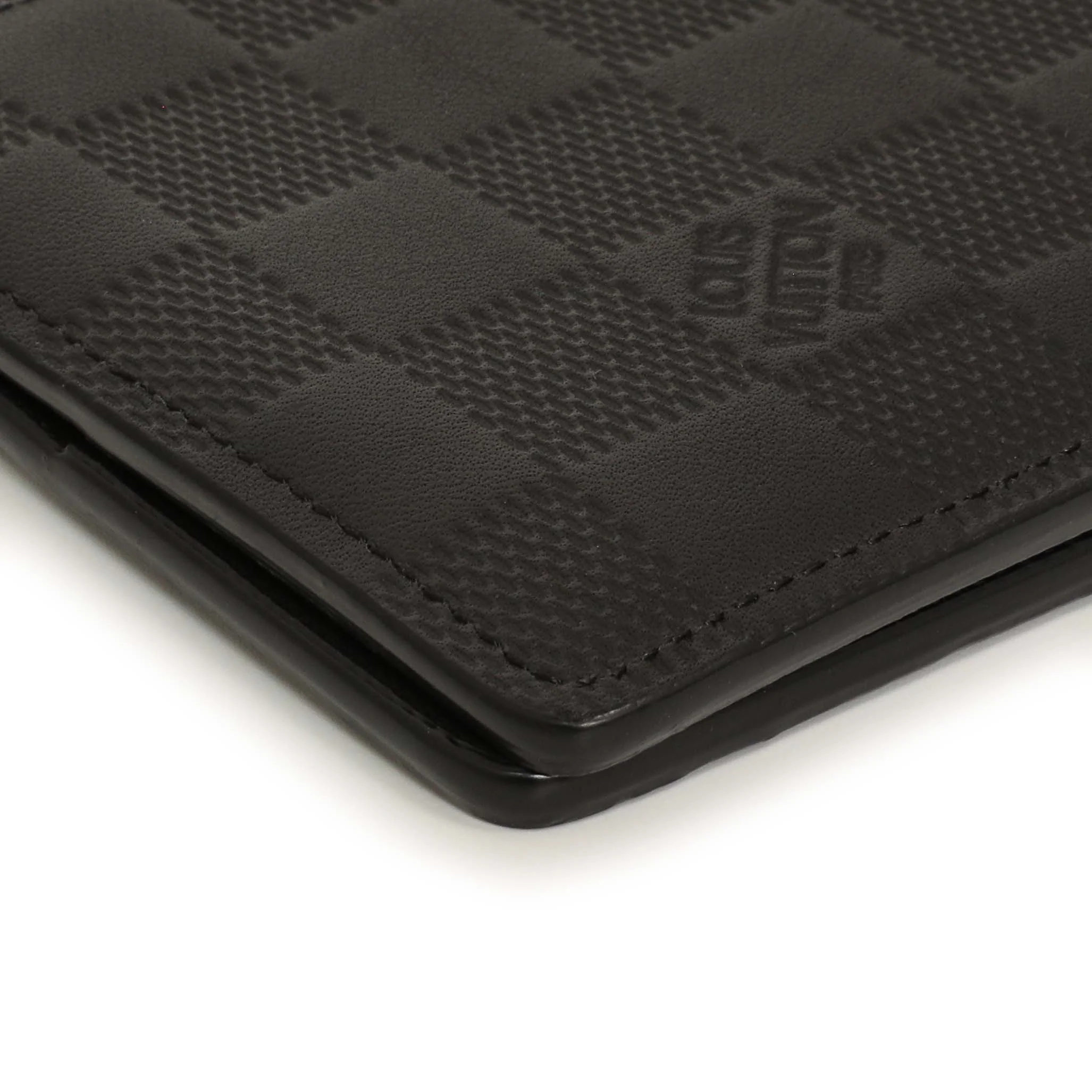 Louis Vuitton Black Damier Infini Slender Wallet - Image 8