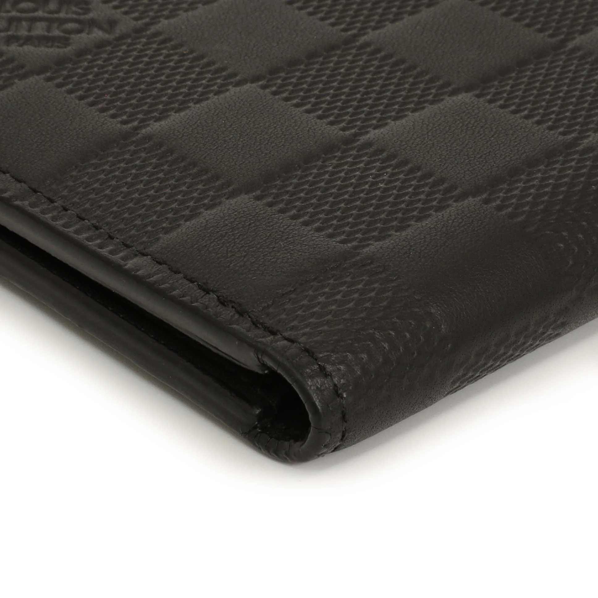 Louis Vuitton Black Damier Infini Slender Wallet - Image 9